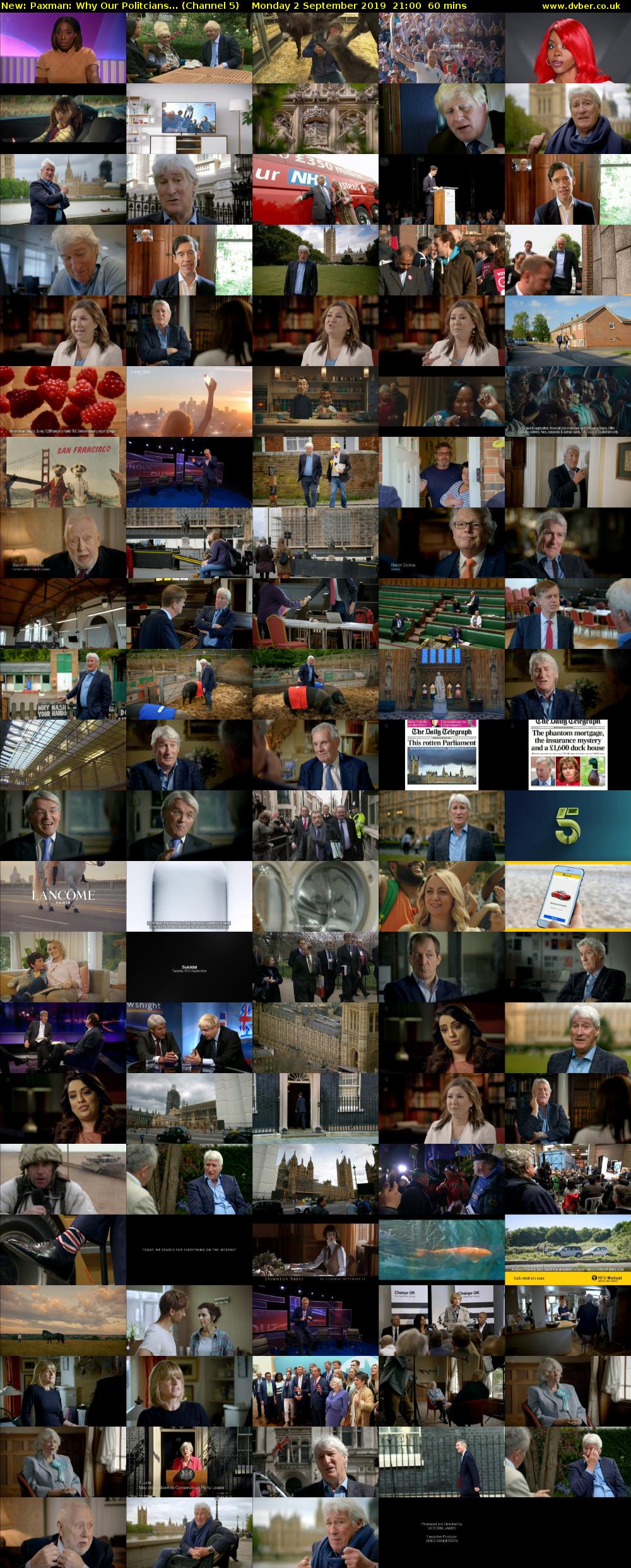 Paxman: Why Our Politcians... (Channel 5) Monday 2 September 2019 21:00 - 22:00