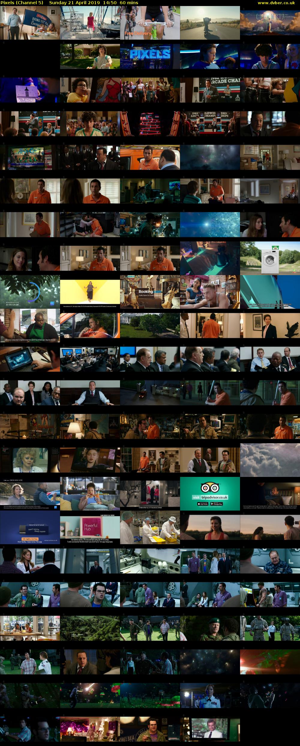 Pixels (Channel 5) Sunday 21 April 2019 14:50 - 15:50