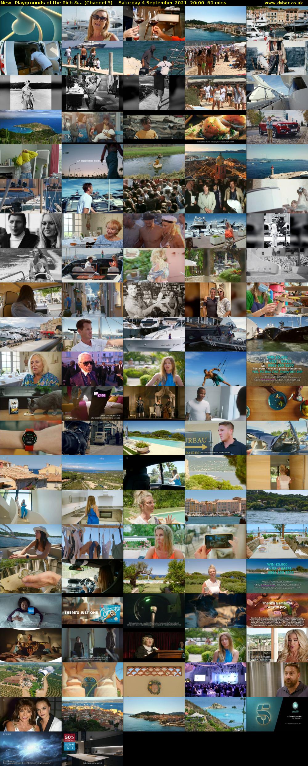 Playgrounds of the Rich &... (Channel 5) Saturday 4 September 2021 20:00 - 21:00