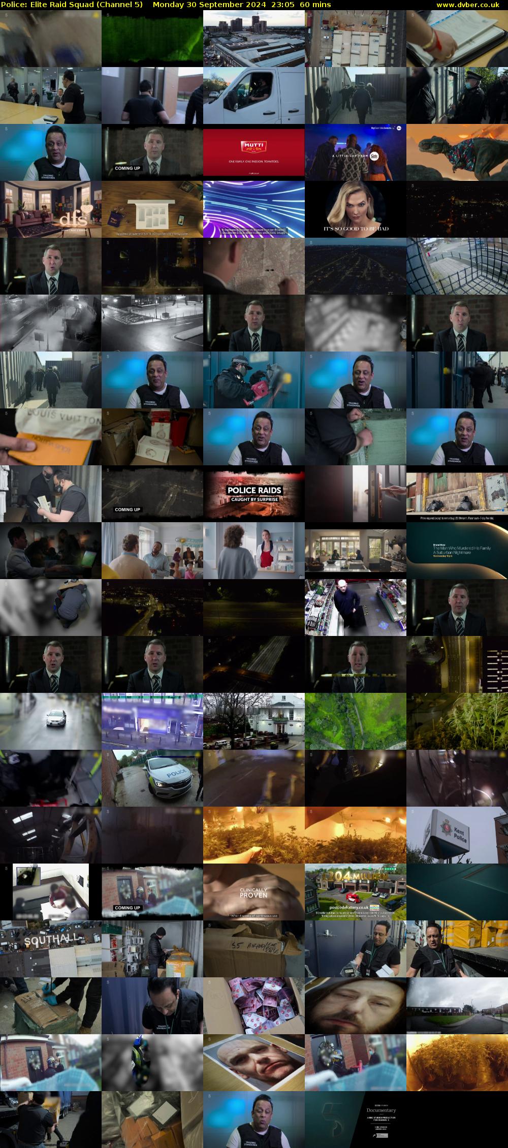Police: Elite Raid Squad (Channel 5) Monday 30 September 2024 23:05 - 00:05