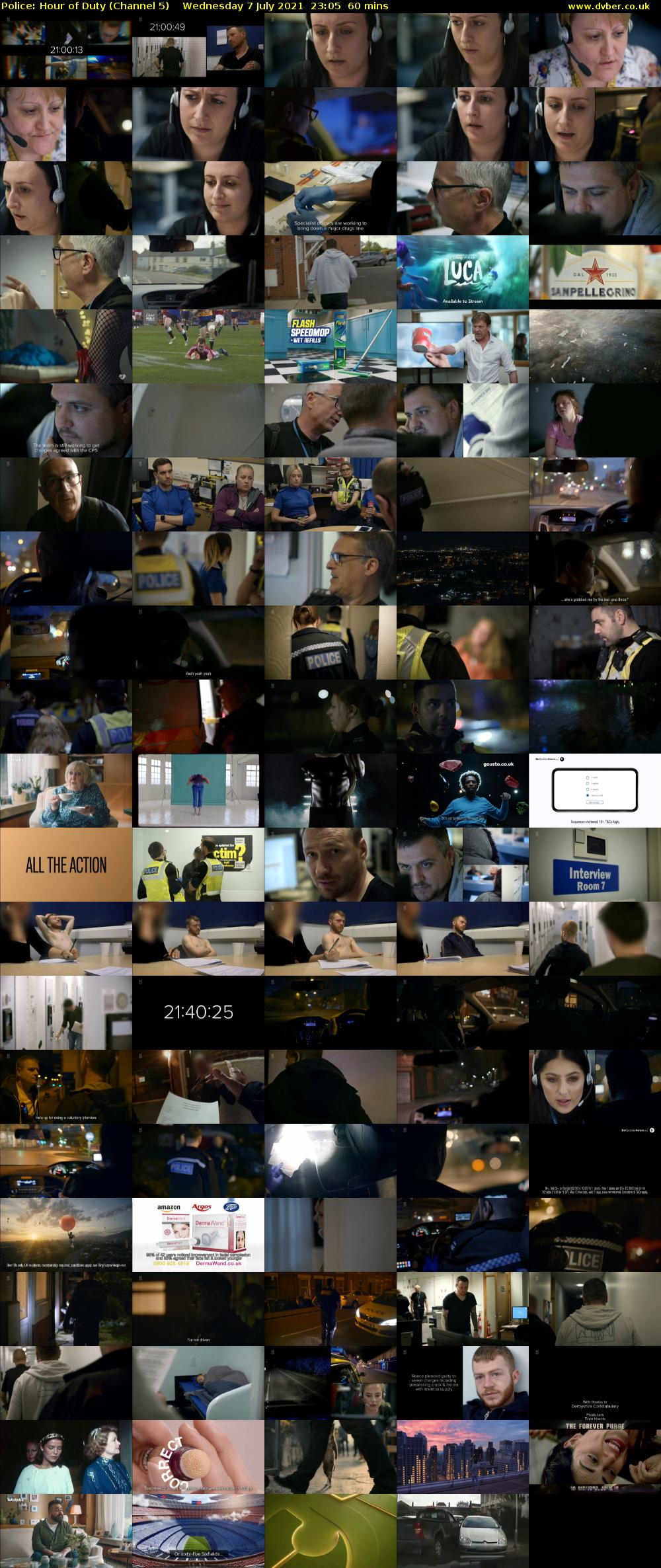 Police: Hour of Duty (Channel 5) Wednesday 7 July 2021 23:05 - 00:05
