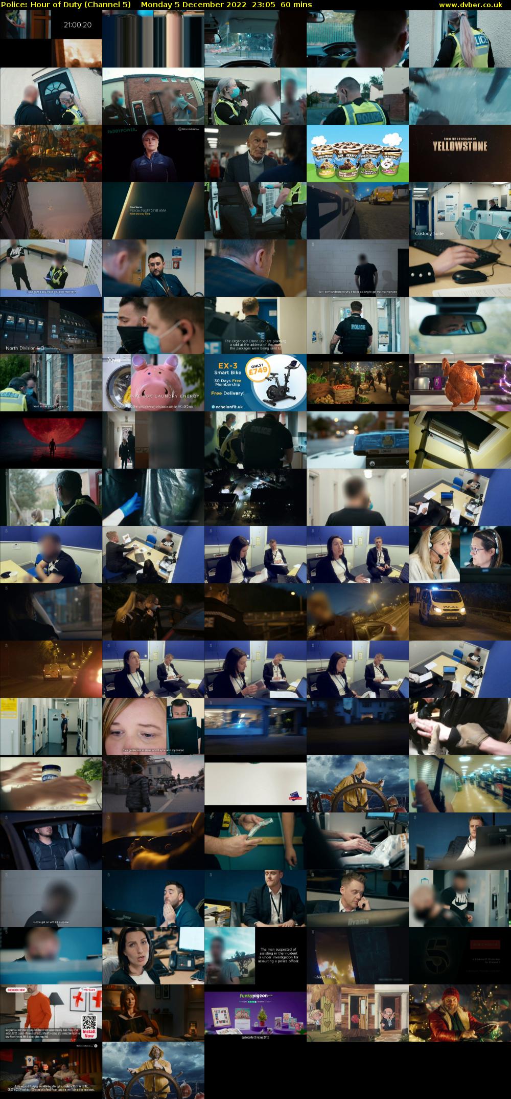 Police: Hour of Duty (Channel 5) Monday 5 December 2022 23:05 - 00:05