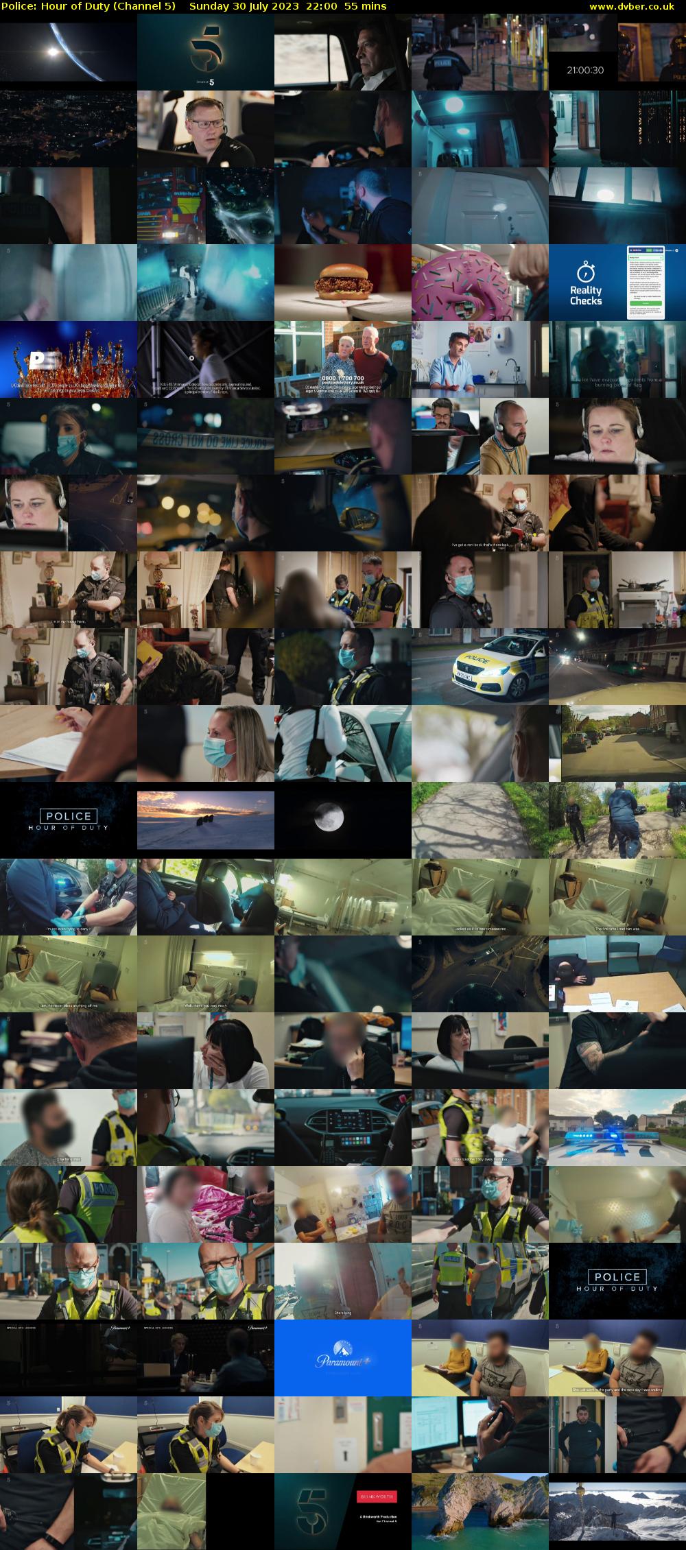 Police: Hour of Duty (Channel 5) Sunday 30 July 2023 22:00 - 22:55