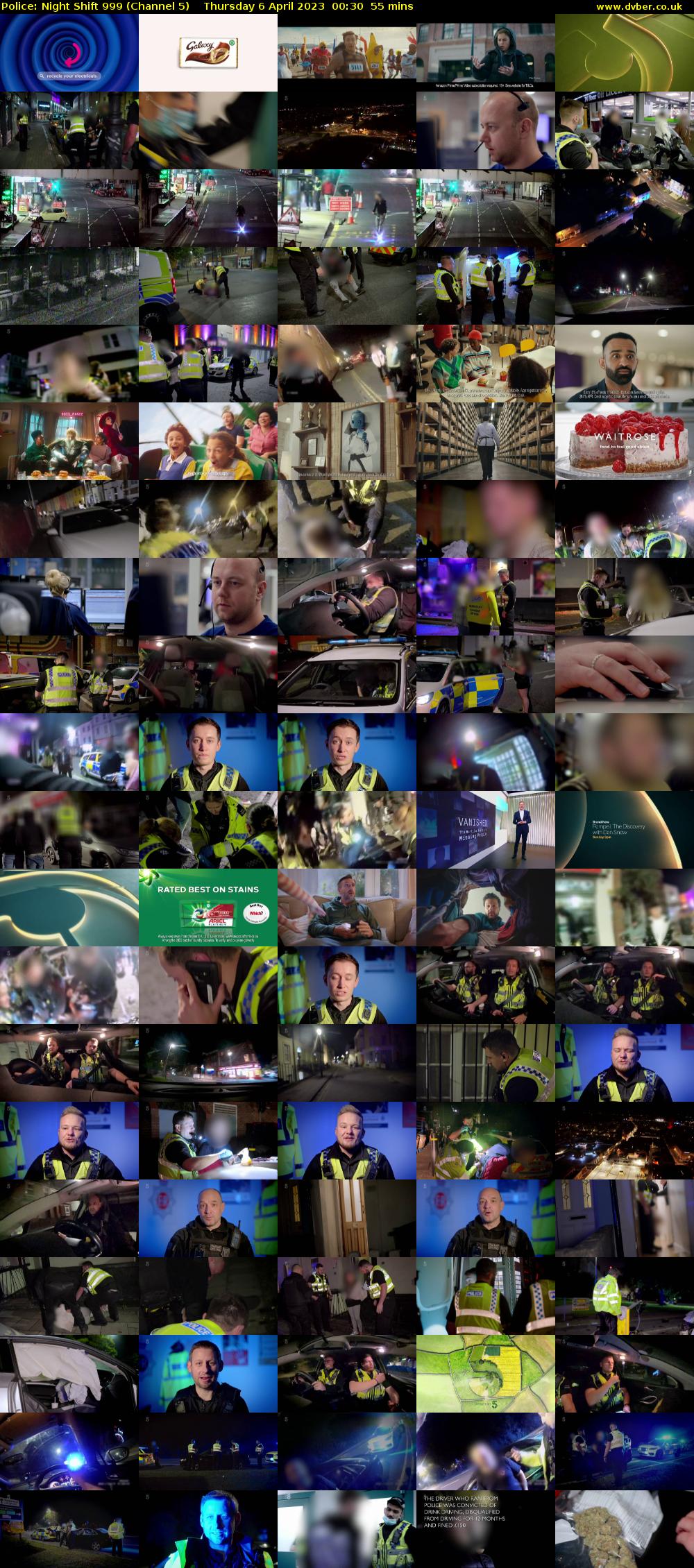 Police: Night Shift 999 (Channel 5) Thursday 6 April 2023 00:30 - 01:25