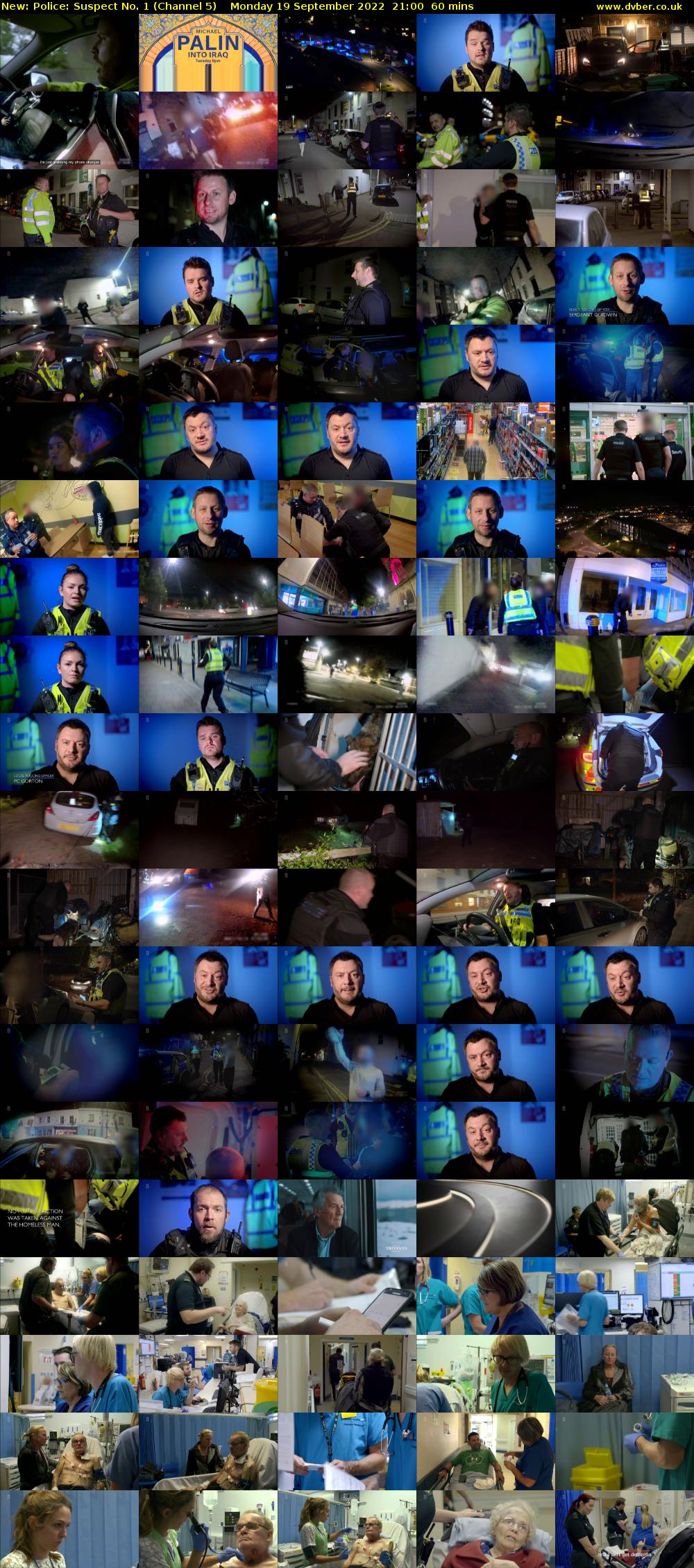 Police: Suspect No. 1 (Channel 5) Monday 19 September 2022 21:00 - 22:00