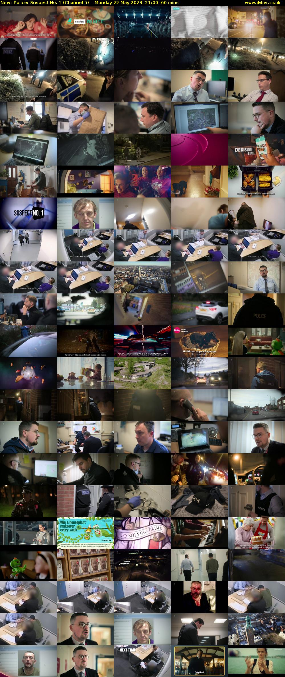 Police: Suspect No. 1 (Channel 5) Monday 22 May 2023 21:00 - 22:00