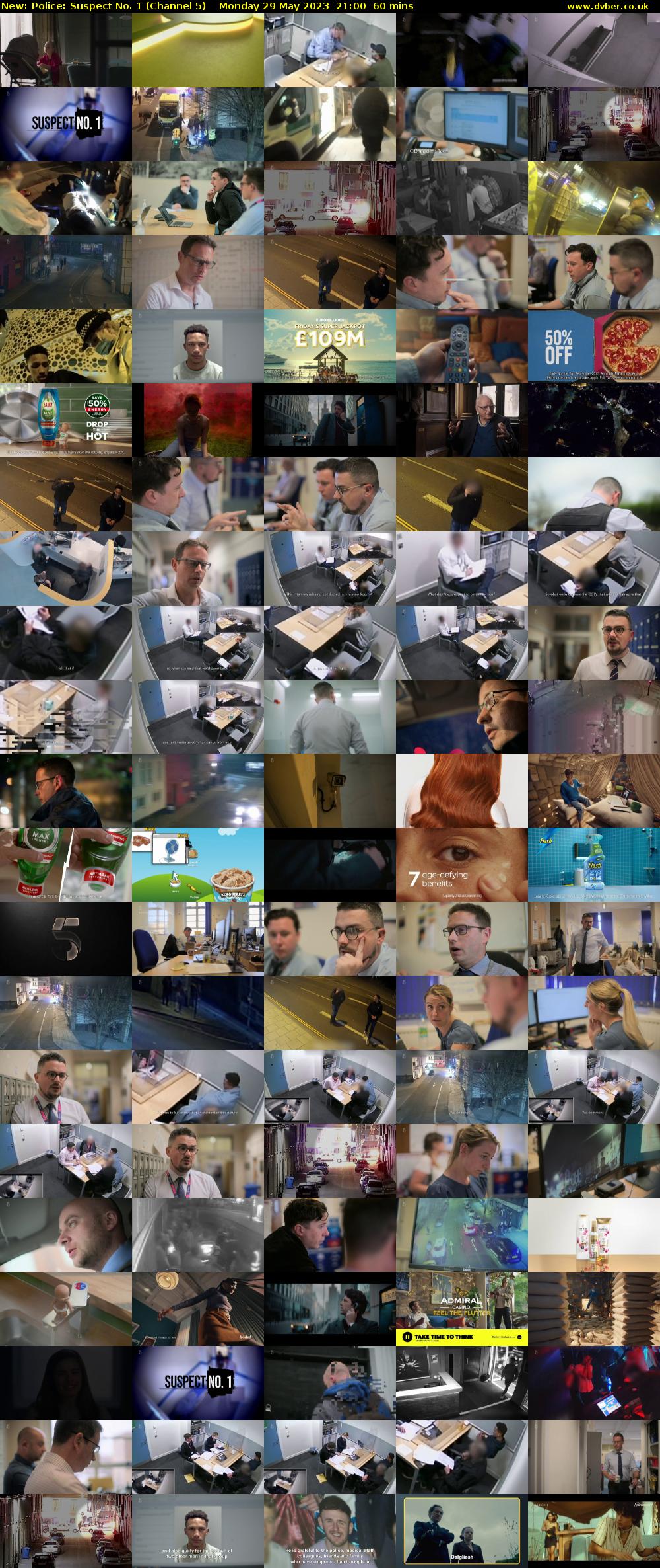 Police: Suspect No. 1 (Channel 5) Monday 29 May 2023 21:00 - 22:00