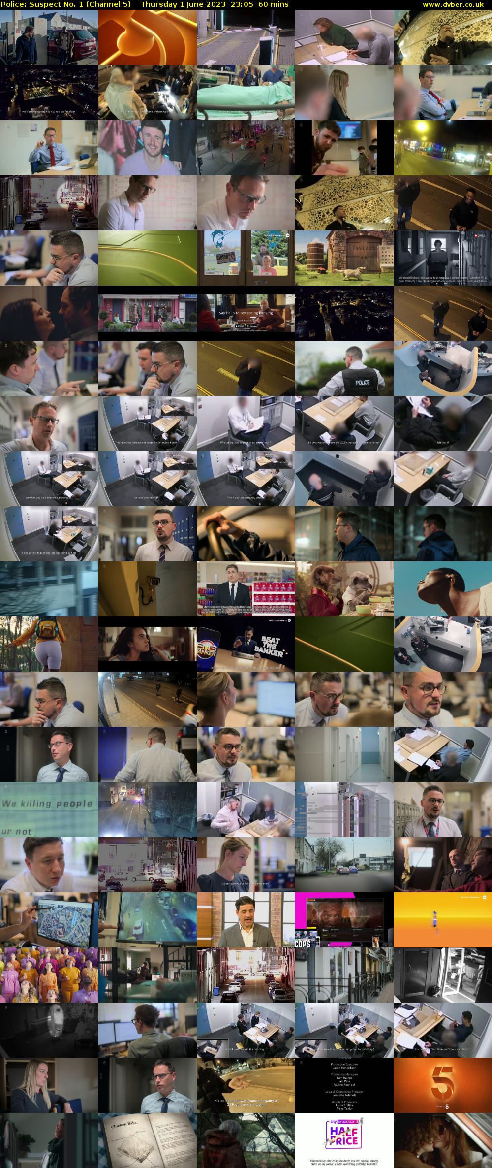 Police: Suspect No. 1 (Channel 5) Thursday 1 June 2023 23:05 - 00:05