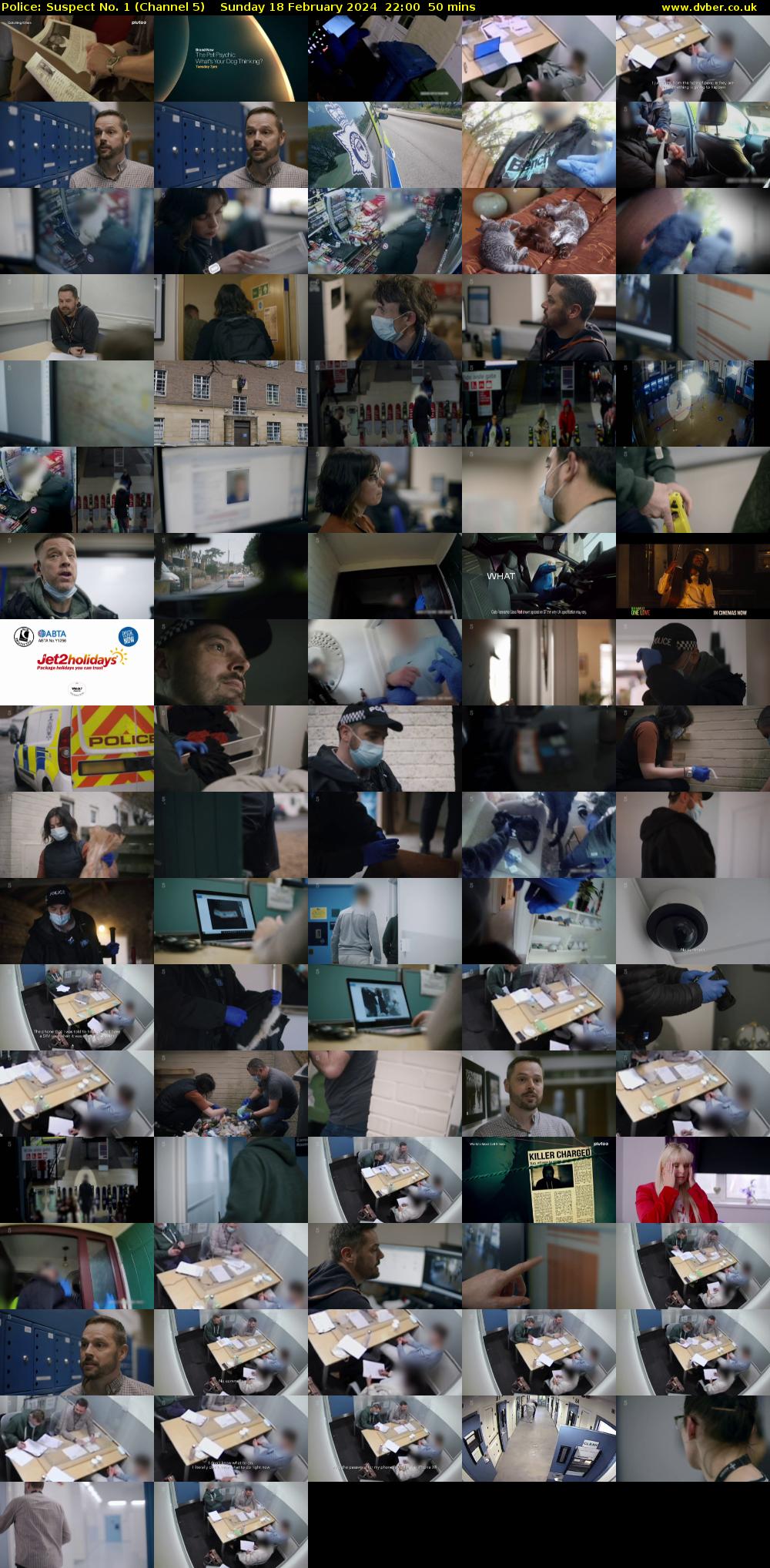 Police: Suspect No. 1 (Channel 5) Sunday 18 February 2024 22:00 - 22:50