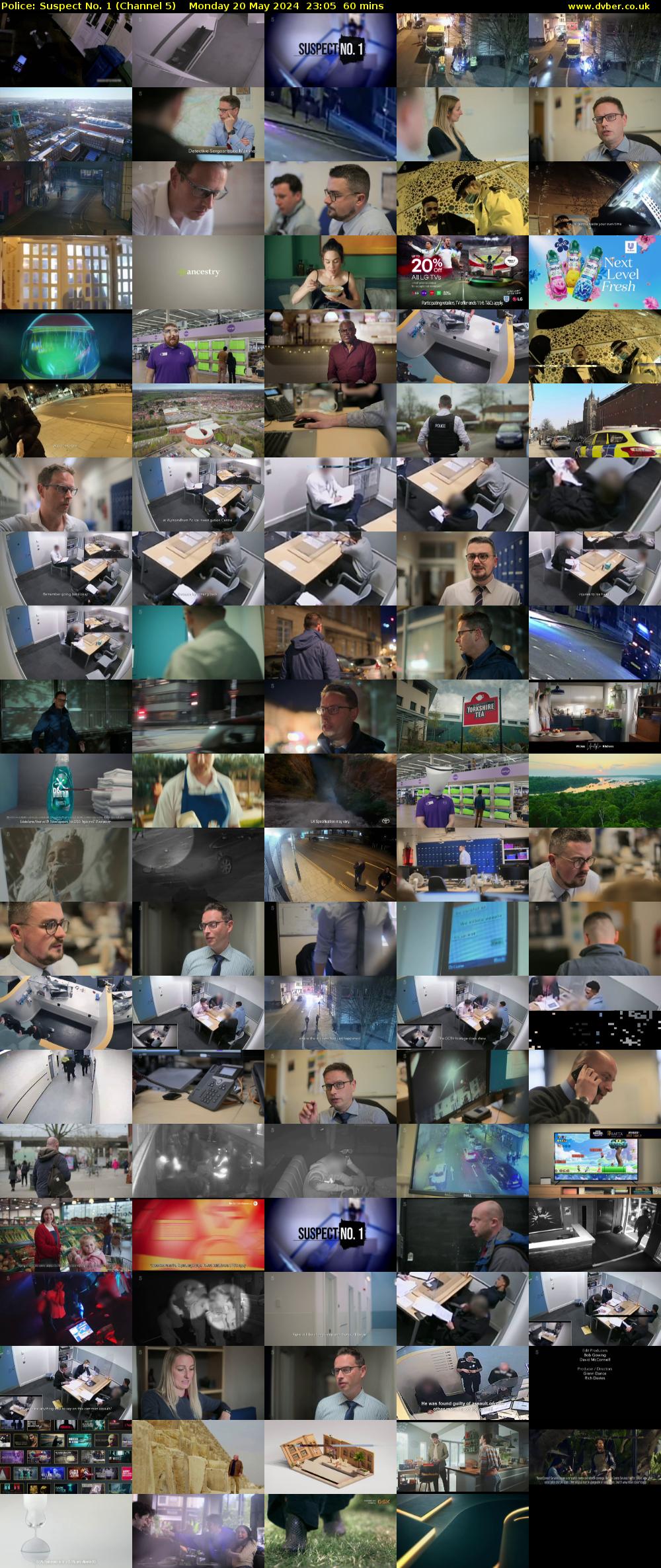 Police: Suspect No. 1 (Channel 5) Monday 20 May 2024 23:05 - 00:05