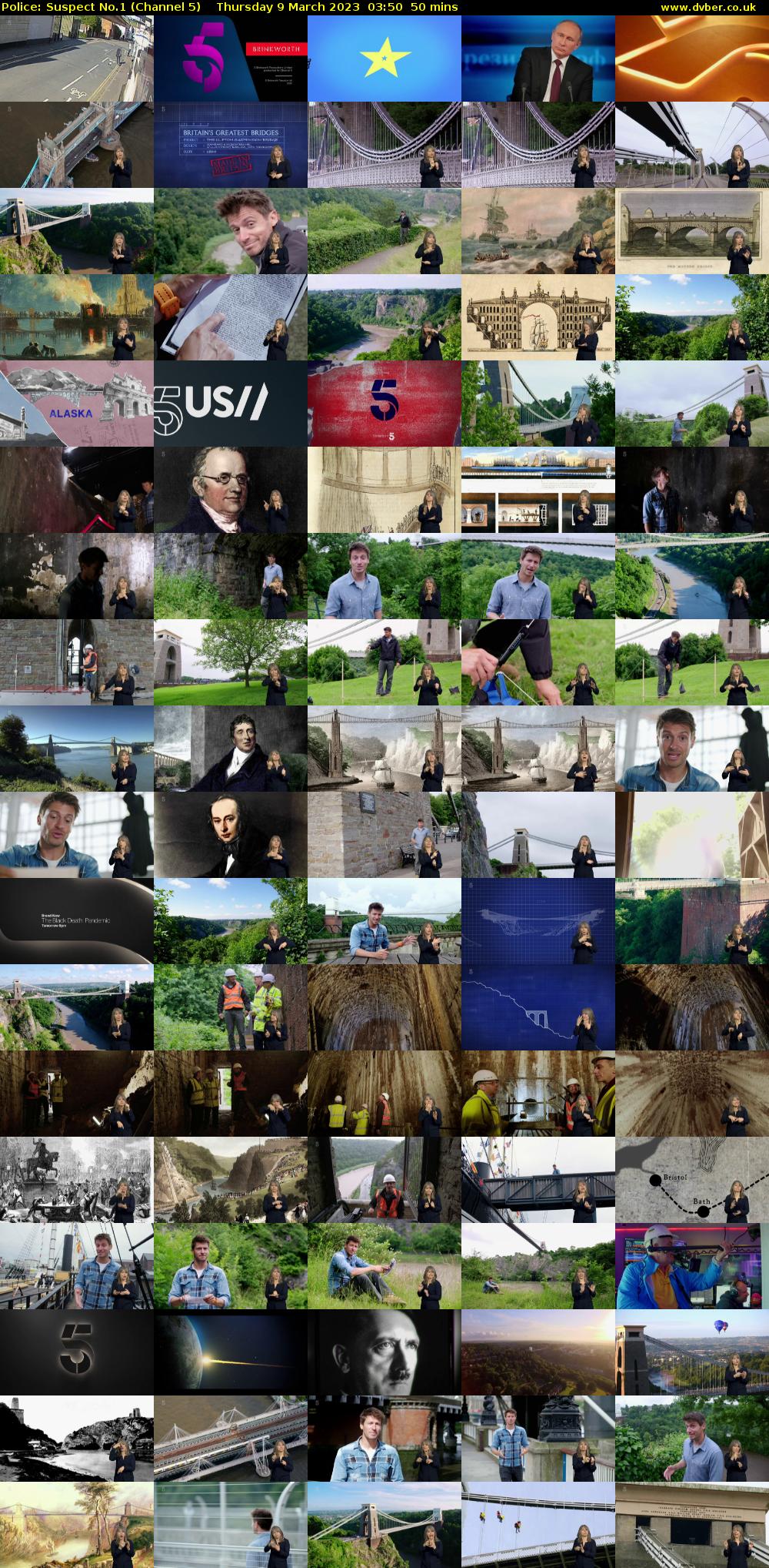 Police: Suspect No.1 (Channel 5) Thursday 9 March 2023 03:50 - 04:40