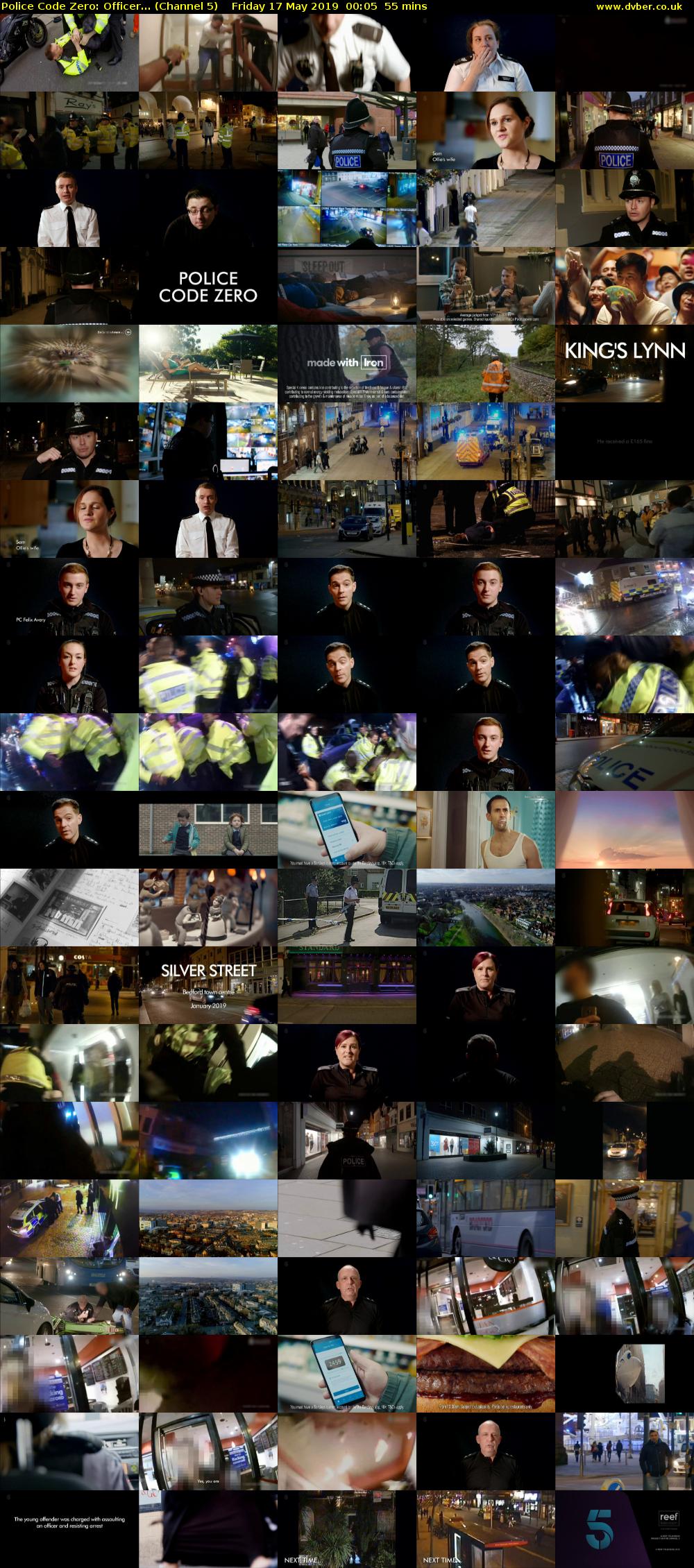 Police Code Zero: Officer... (Channel 5) Friday 17 May 2019 00:05 - 01:00