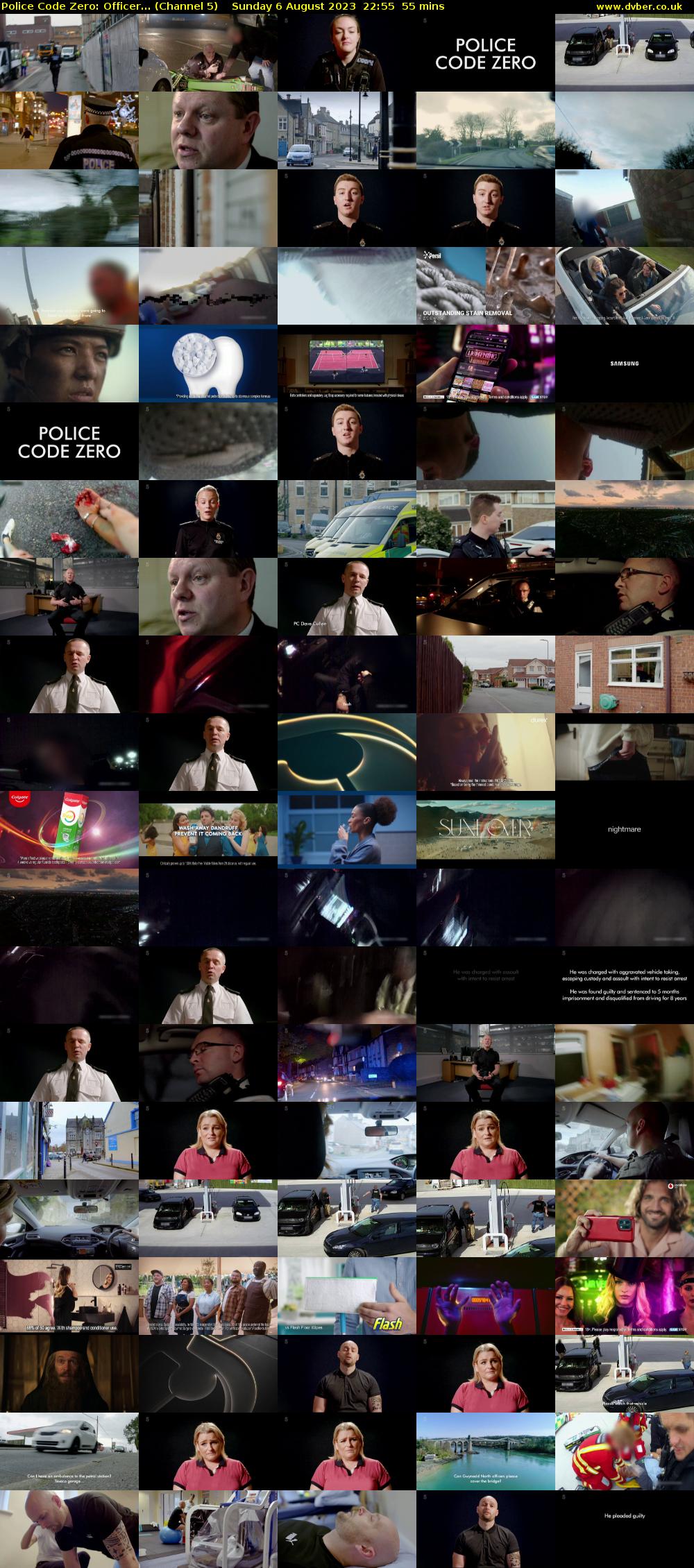 Police Code Zero: Officer... (Channel 5) Sunday 6 August 2023 22:55 - 23:50