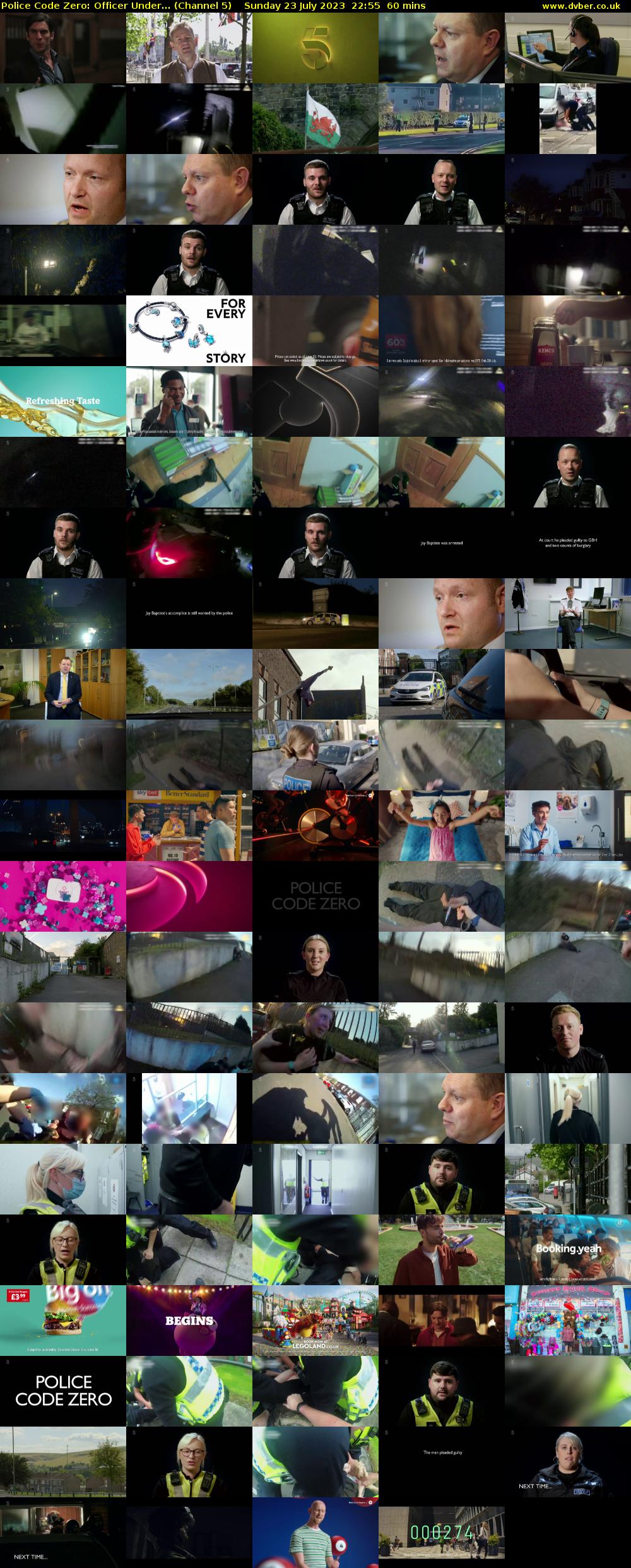 Police Code Zero: Officer Under... (Channel 5) Sunday 23 July 2023 22:55 - 23:55