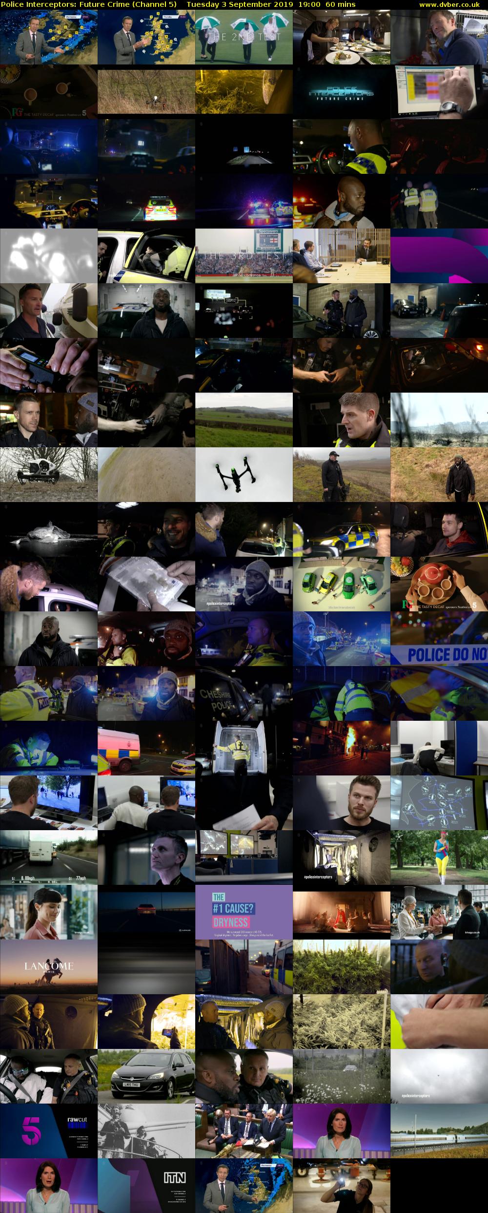 Police Interceptors: Future Crime (Channel 5) Tuesday 3 September 2019 19:00 - 20:00