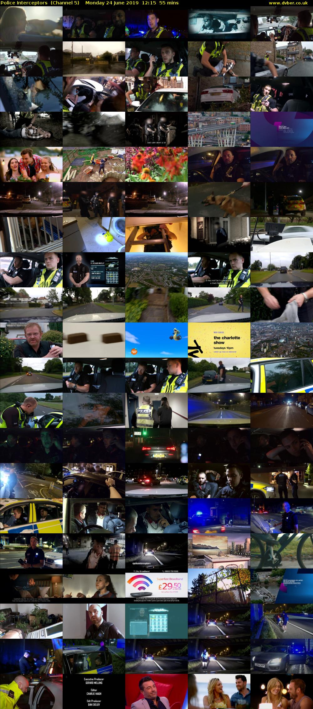 Police Interceptors  (Channel 5) Monday 24 June 2019 12:15 - 13:10