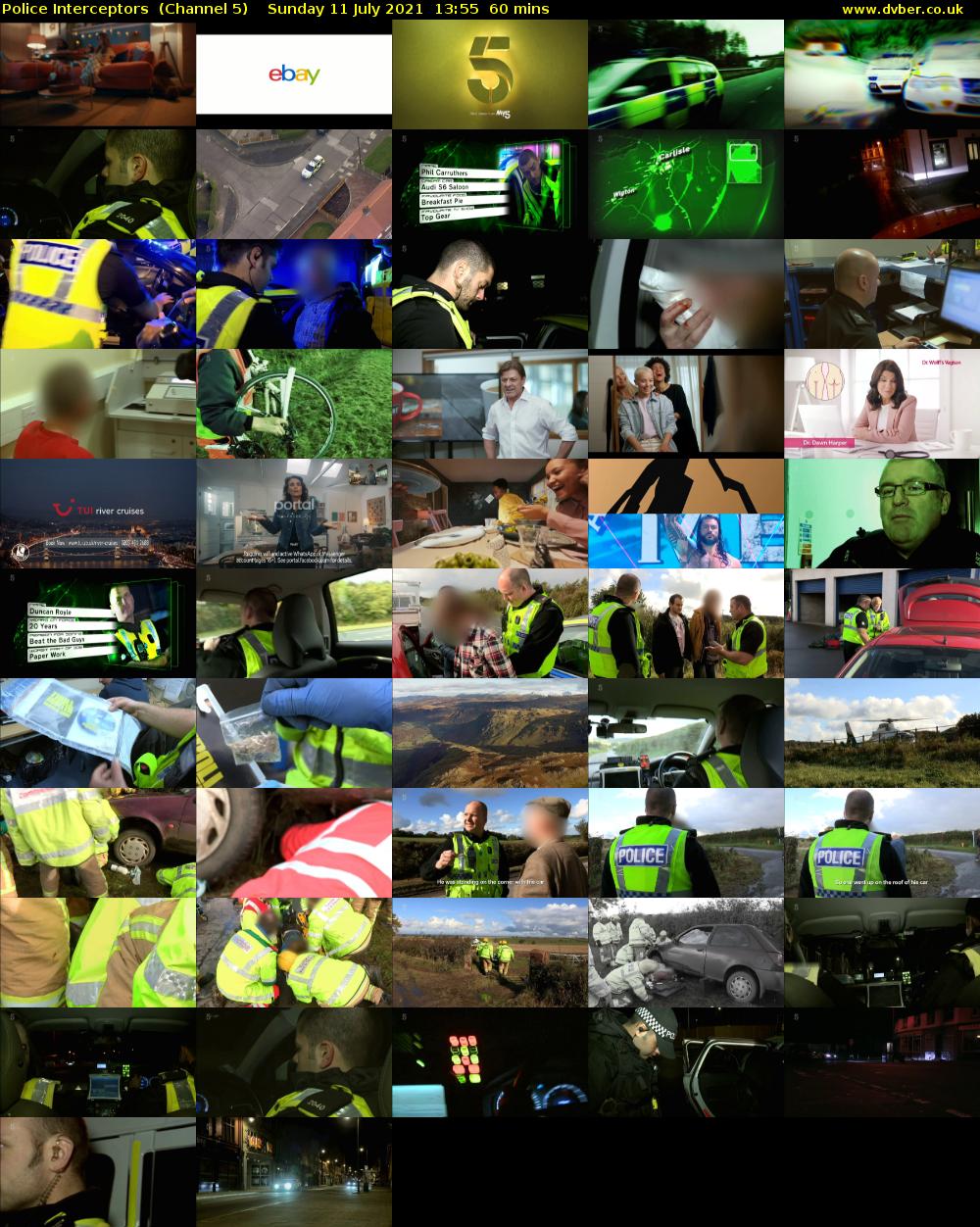 Police Interceptors  (Channel 5) Sunday 11 July 2021 13:55 - 14:55