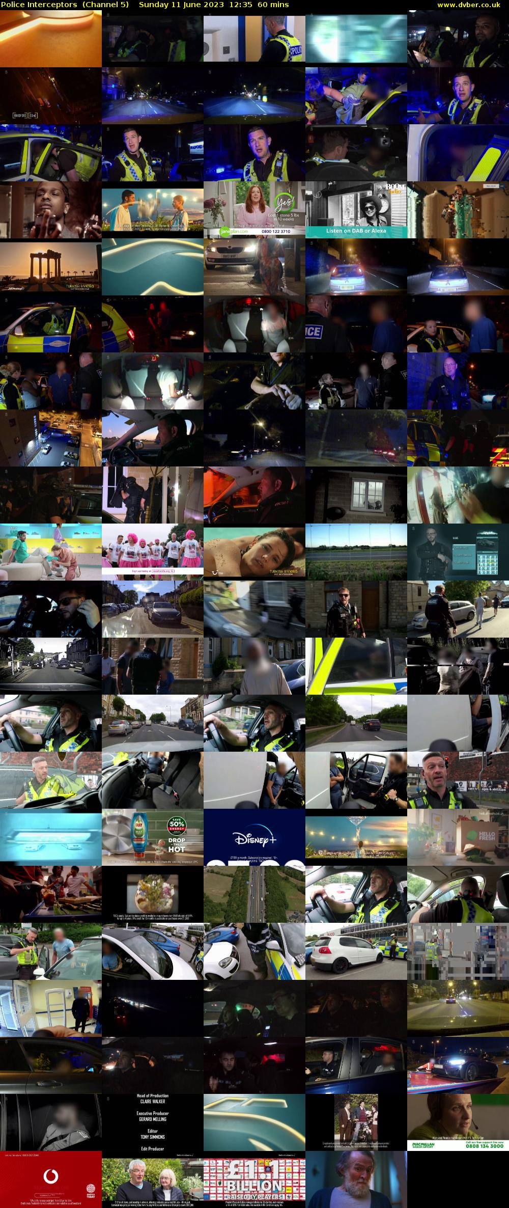 Police Interceptors  (Channel 5) Sunday 11 June 2023 12:35 - 13:35