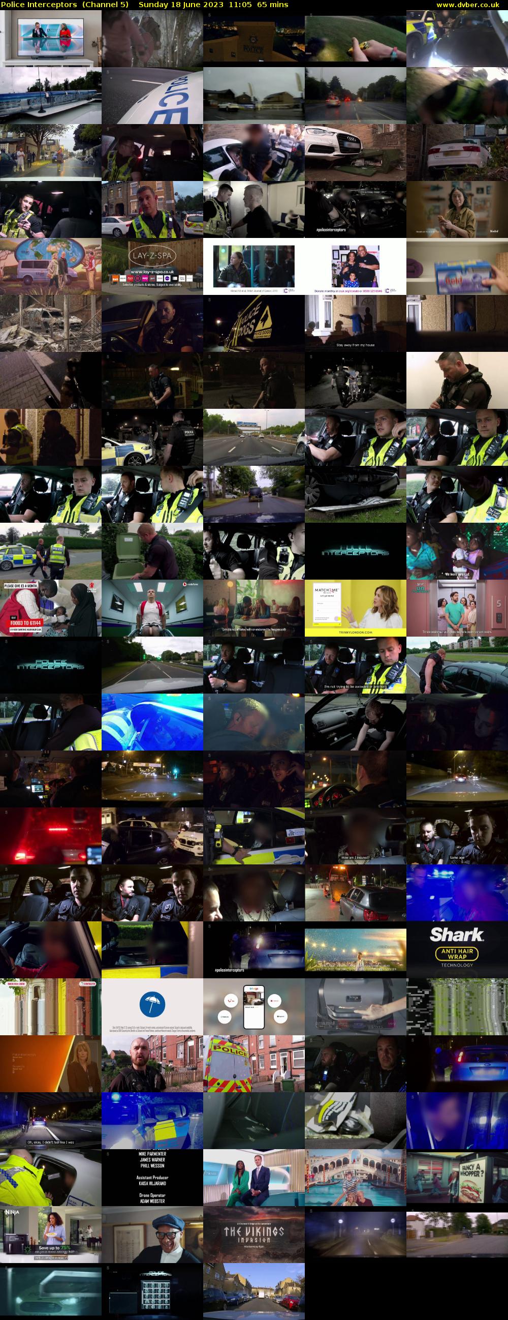 Police Interceptors  (Channel 5) Sunday 18 June 2023 11:05 - 12:10