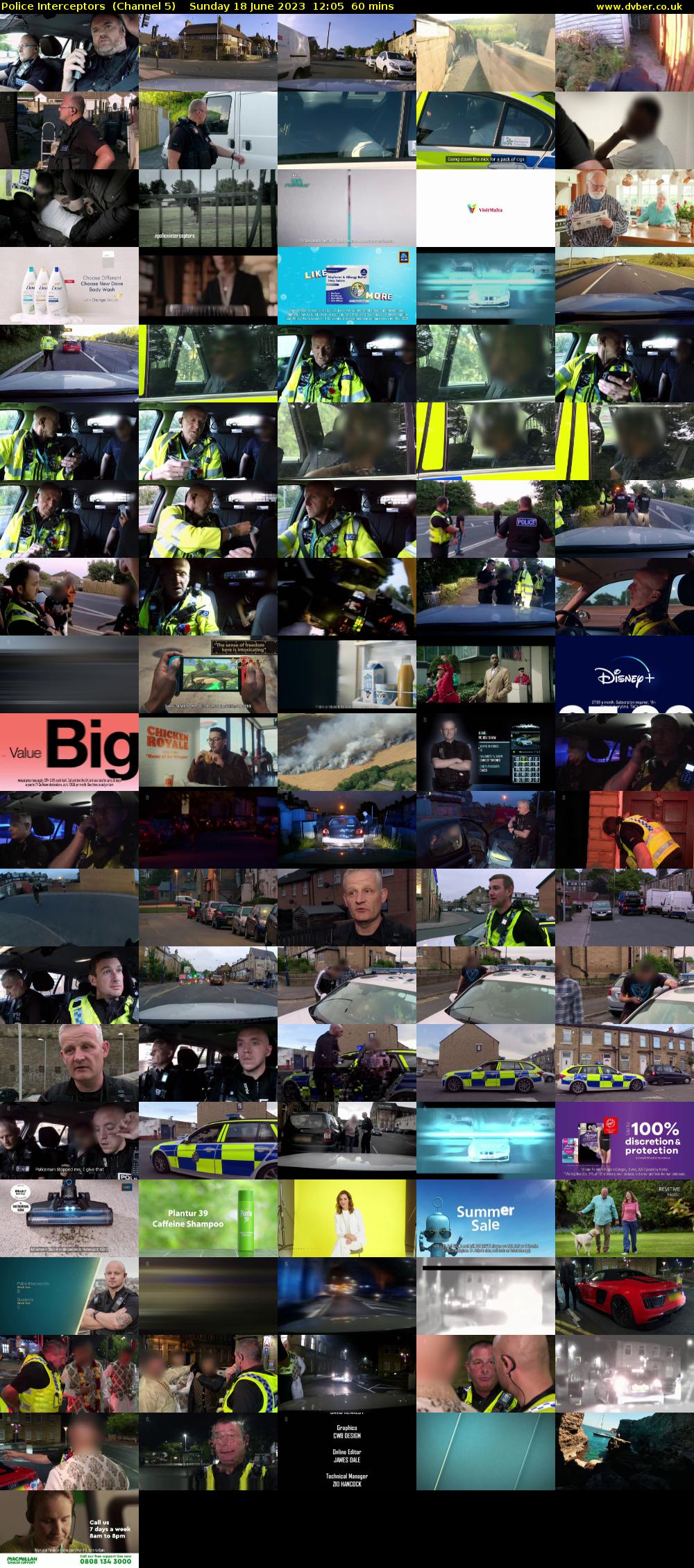 Police Interceptors  (Channel 5) Sunday 18 June 2023 12:05 - 13:05