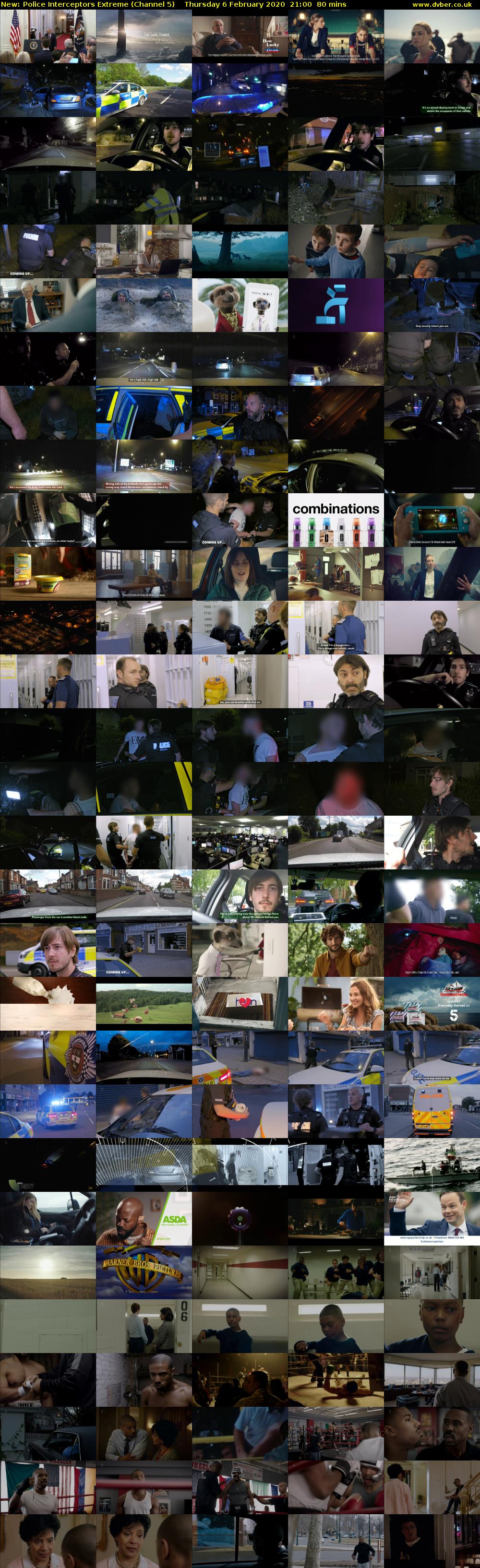 Police Interceptors Extreme (Channel 5) Thursday 6 February 2020 21:00 - 22:20