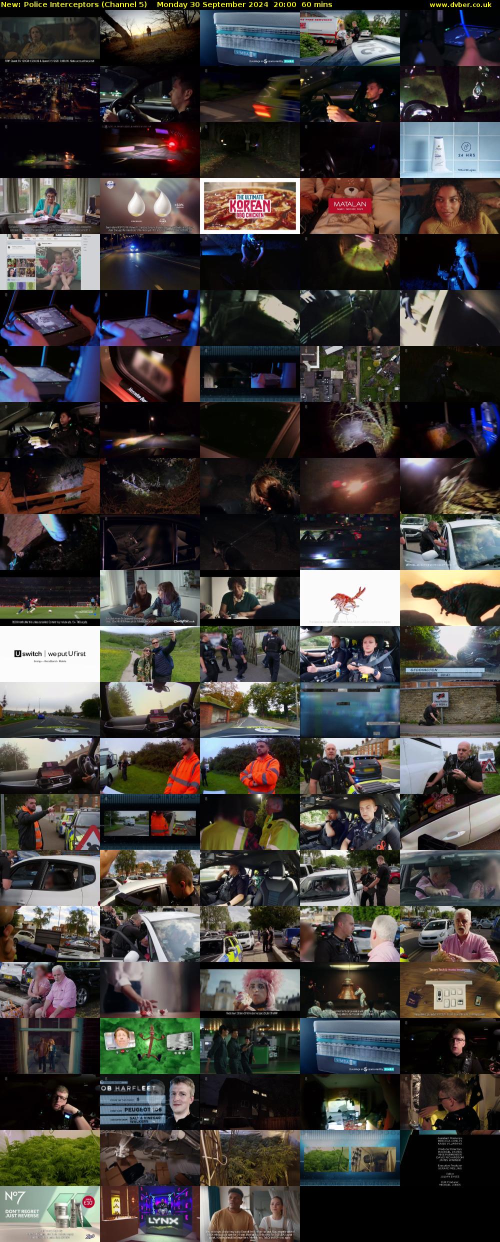 Police Interceptors (Channel 5) Monday 30 September 2024 20:00 - 21:00