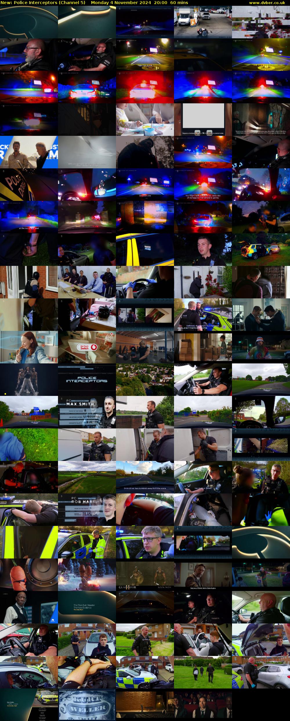 Police Interceptors (Channel 5) Monday 4 November 2024 20:00 - 21:00