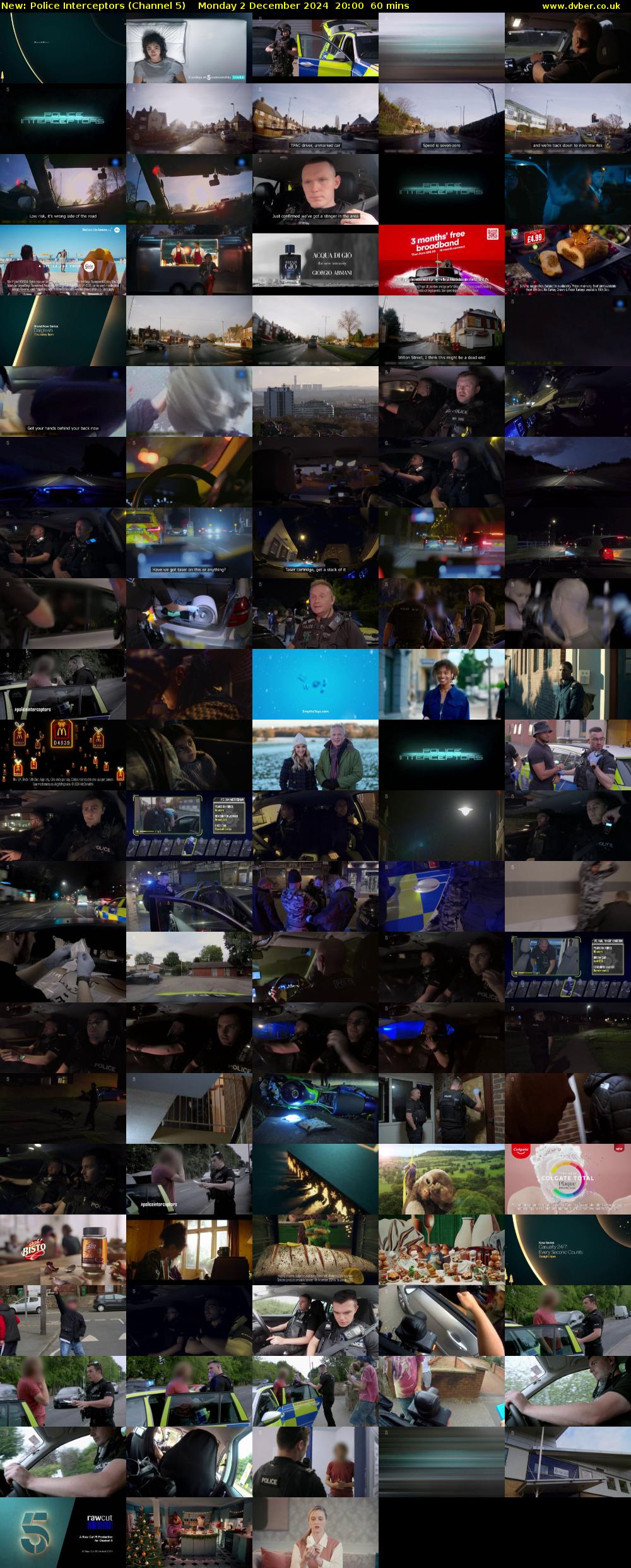Police Interceptors (Channel 5) Monday 2 December 2024 20:00 - 21:00