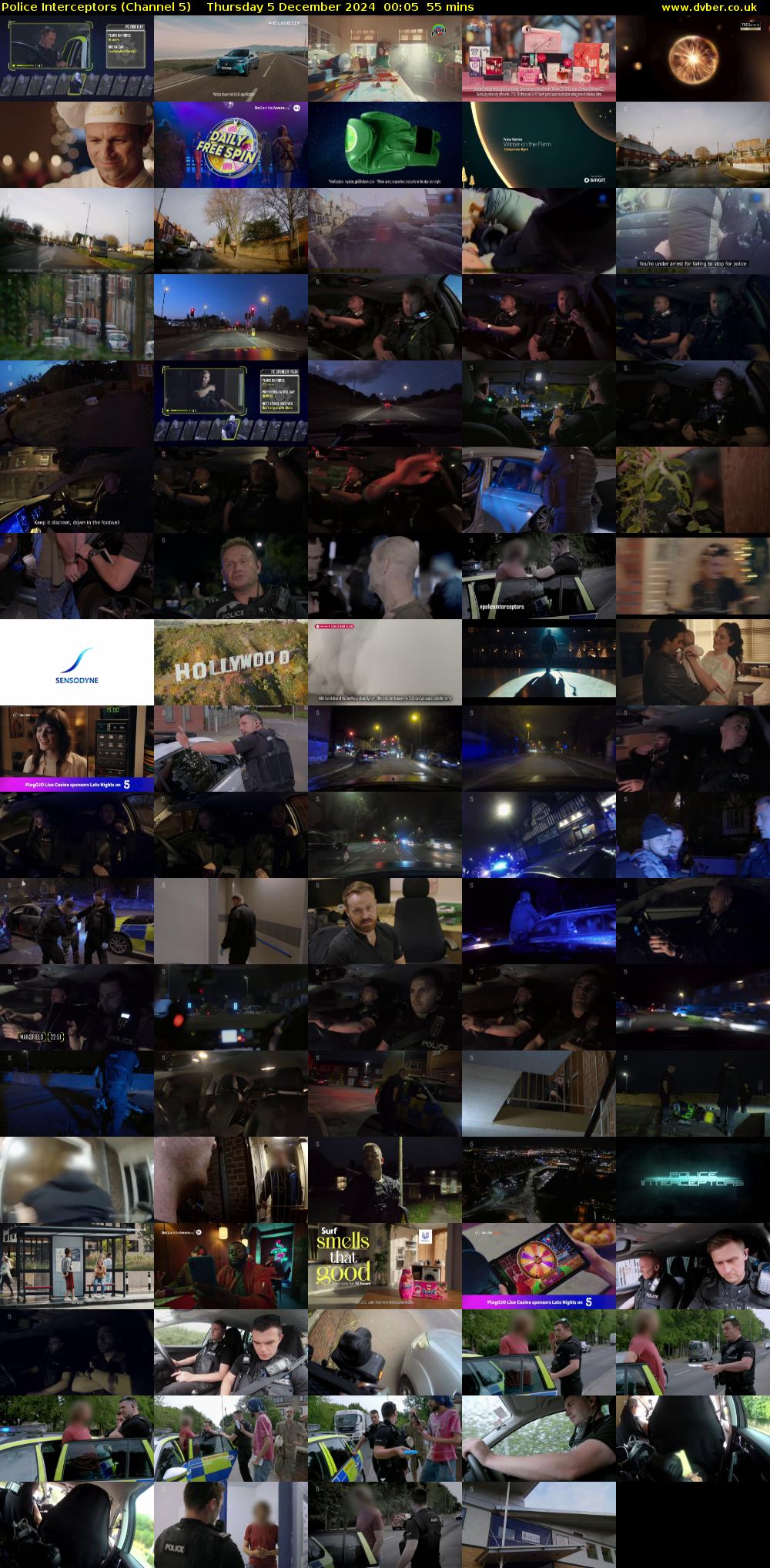 Police Interceptors (Channel 5) Thursday 5 December 2024 00:05 - 01:00