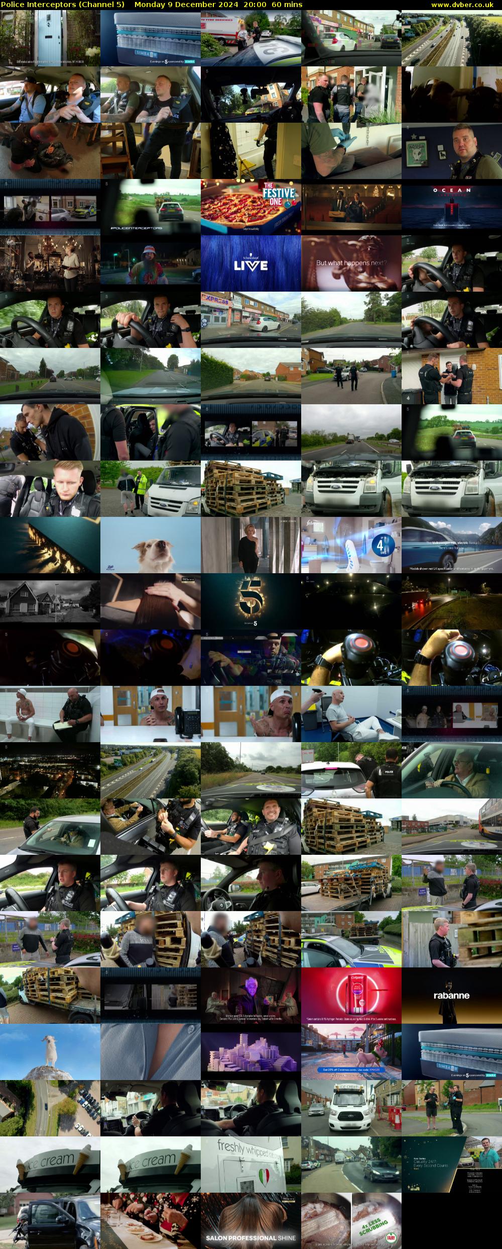 Police Interceptors (Channel 5) Monday 9 December 2024 20:00 - 21:00