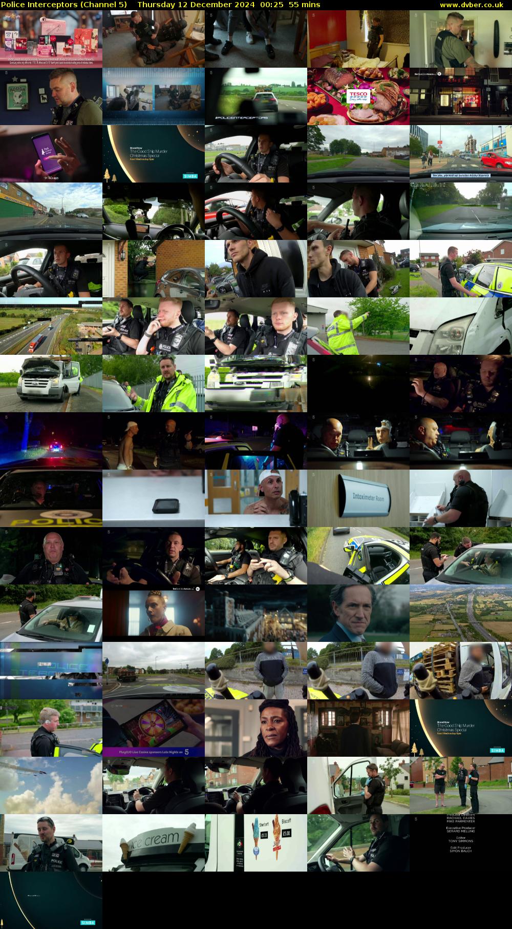 Police Interceptors (Channel 5) Thursday 12 December 2024 00:25 - 01:20