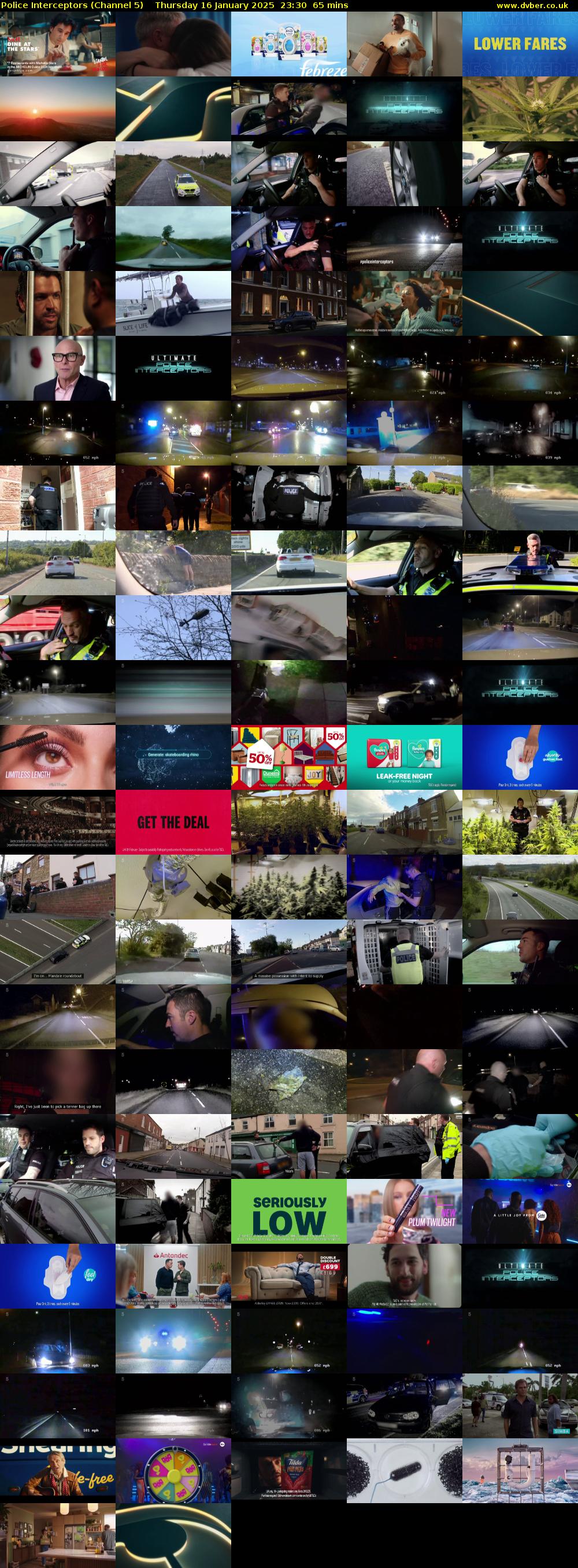 Police Interceptors (Channel 5) Thursday 16 January 2025 23:30 - 00:35