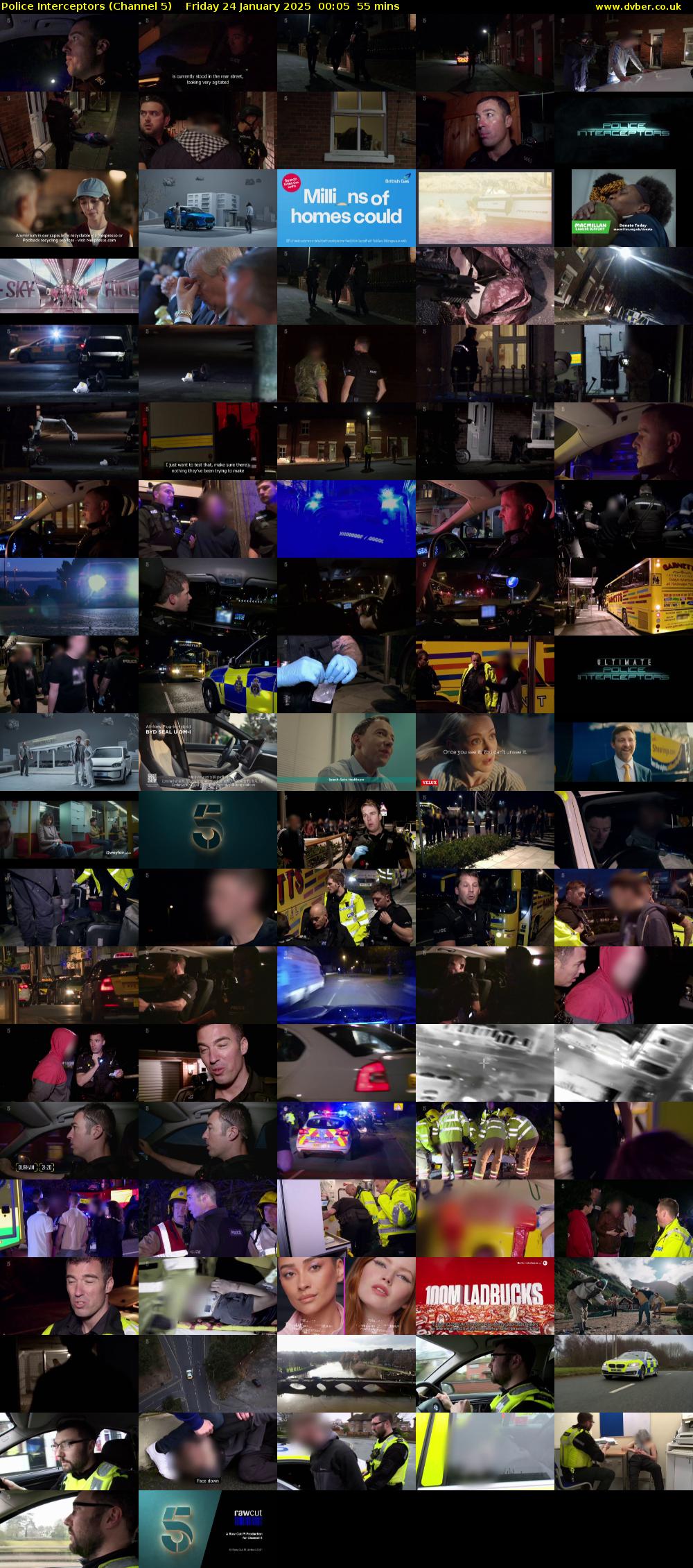 Police Interceptors (Channel 5) Friday 24 January 2025 00:05 - 01:00