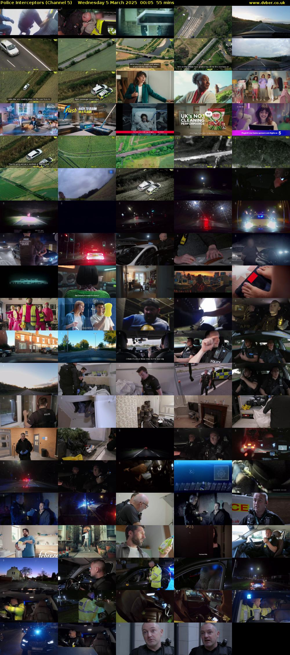 Police Interceptors (Channel 5) Wednesday 5 March 2025 00:05 - 01:00