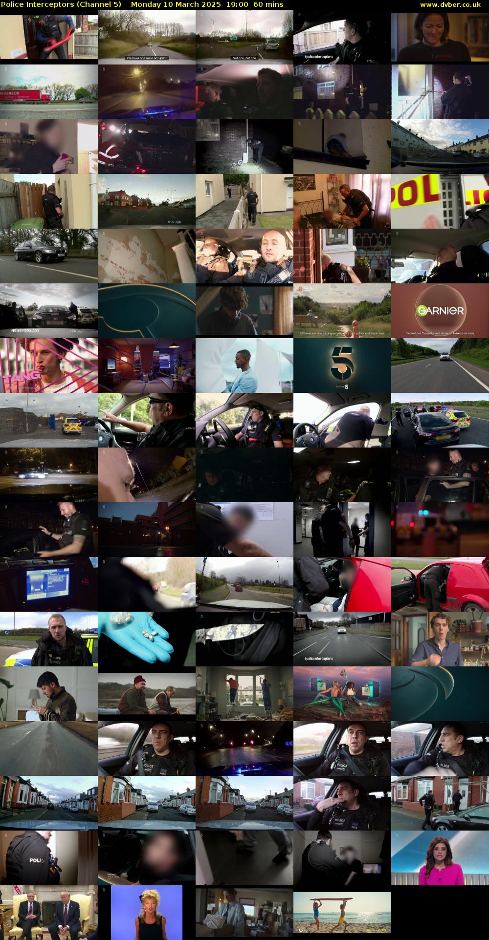 Police Interceptors (Channel 5) Monday 10 March 2025 19:00 - 20:00