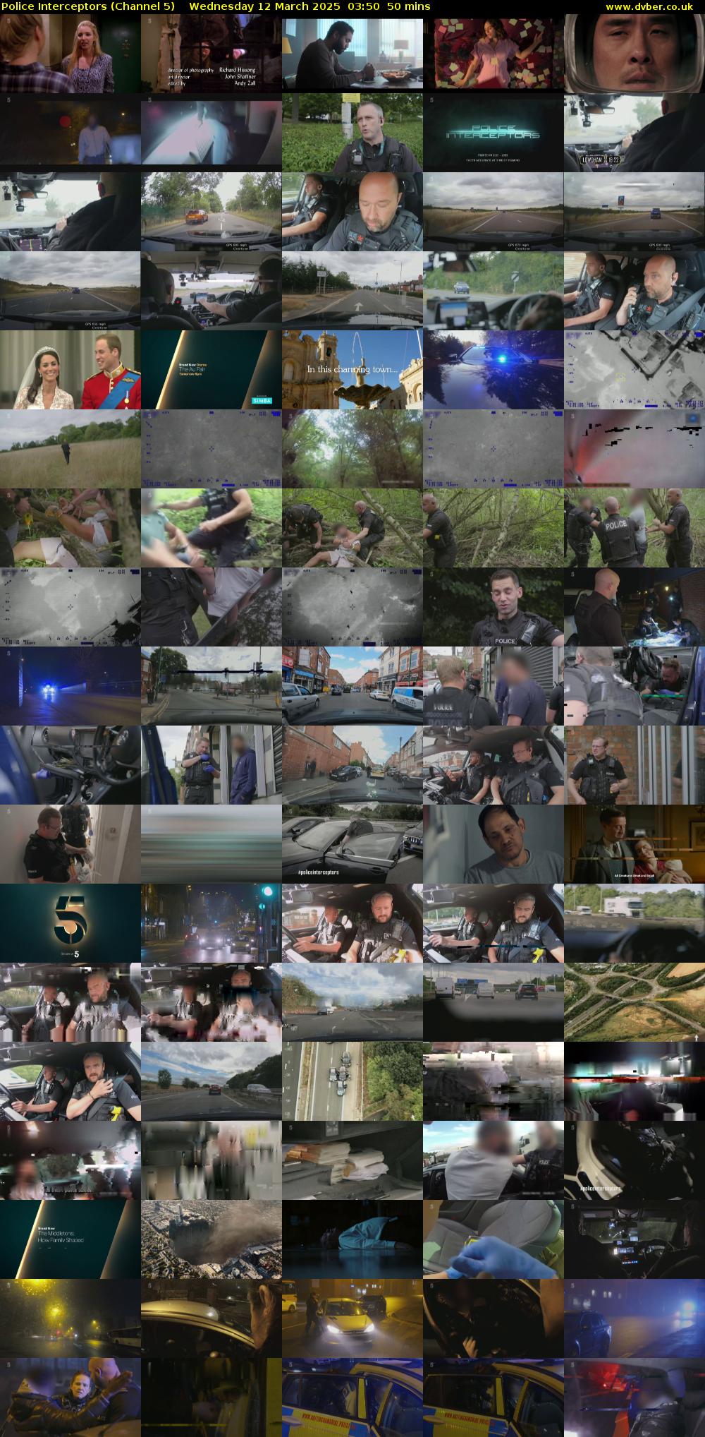 Police Interceptors (Channel 5) Wednesday 12 March 2025 03:50 - 04:40