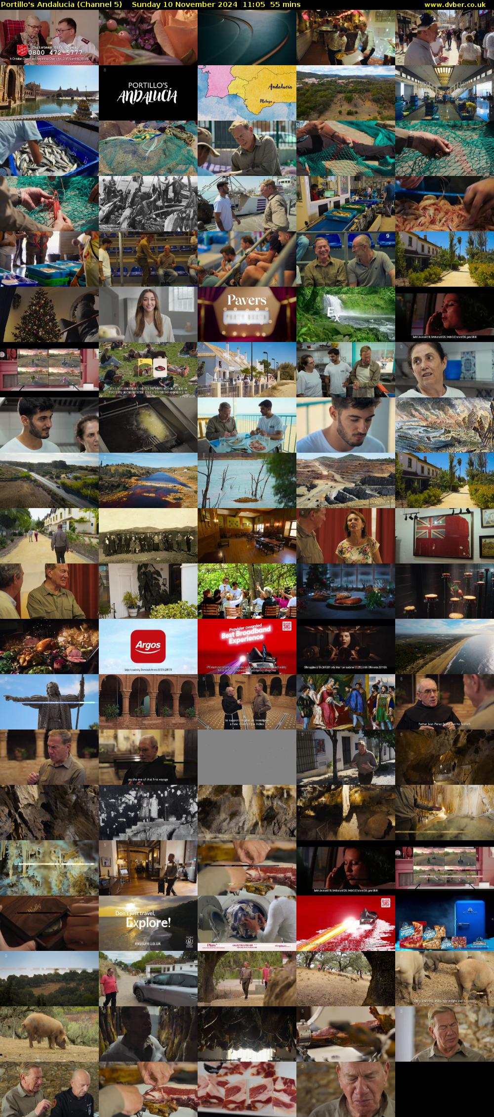 Portillo's Andalucia (Channel 5) Sunday 10 November 2024 11:05 - 12:00