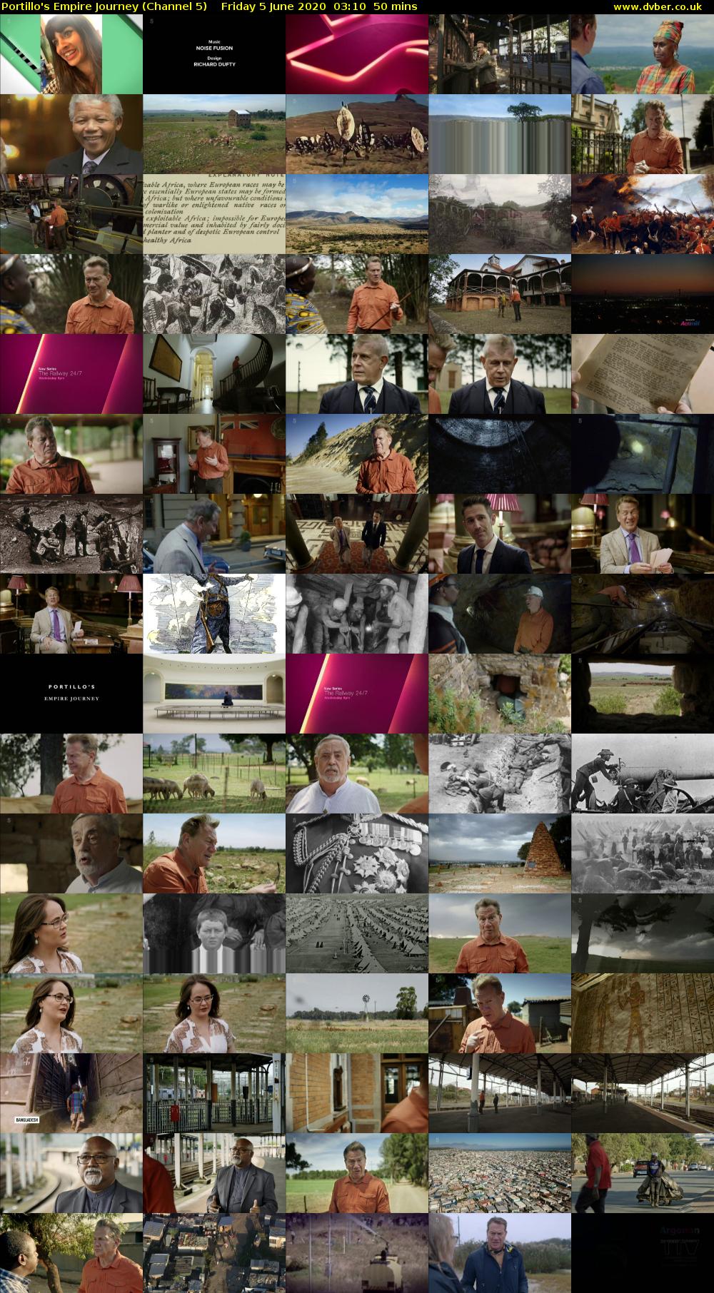 Portillo's Empire Journey (Channel 5) Friday 5 June 2020 03:10 - 04:00
