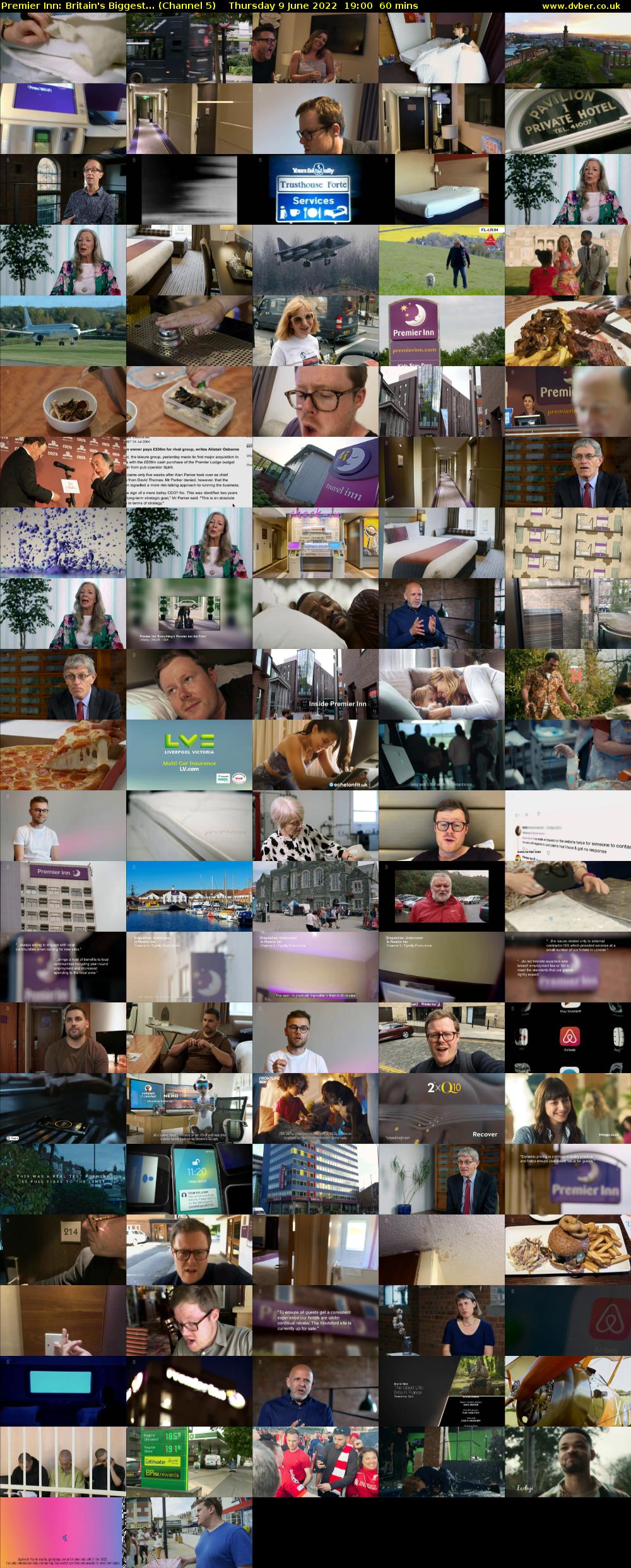 Premier Inn: Britain's Biggest... (Channel 5) Thursday 9 June 2022 19:00 - 20:00