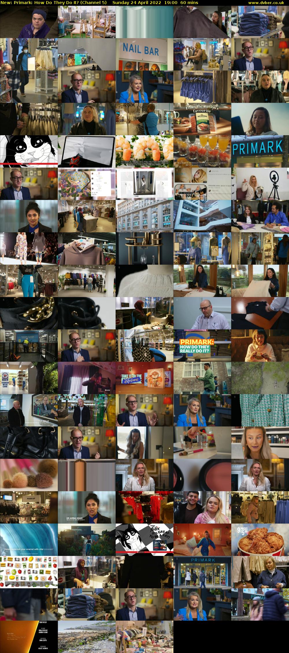 Primark: How Do They Do It? (Channel 5) Sunday 24 April 2022 19:00 - 20:00