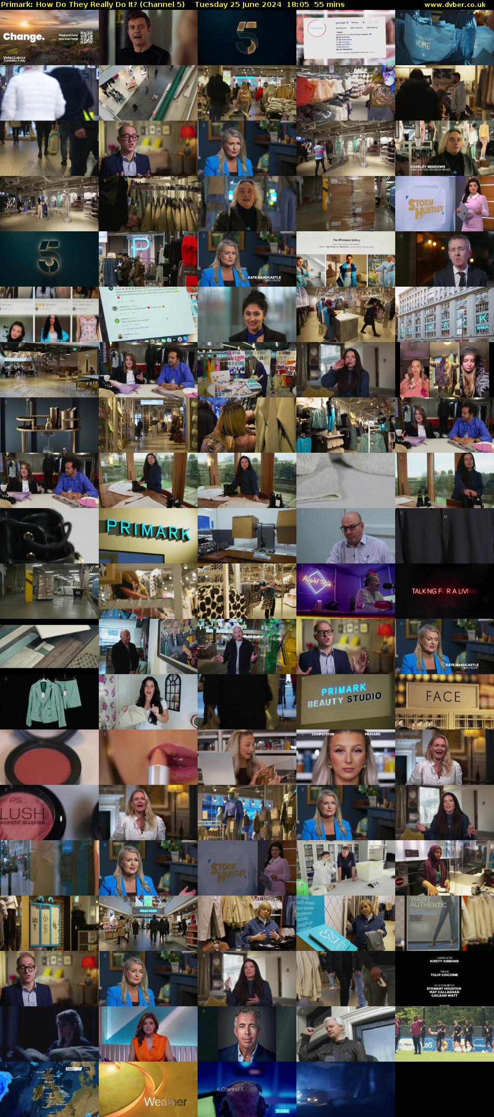 Primark: How Do They Really Do It? (Channel 5) Tuesday 25 June 2024 18:05 - 19:00