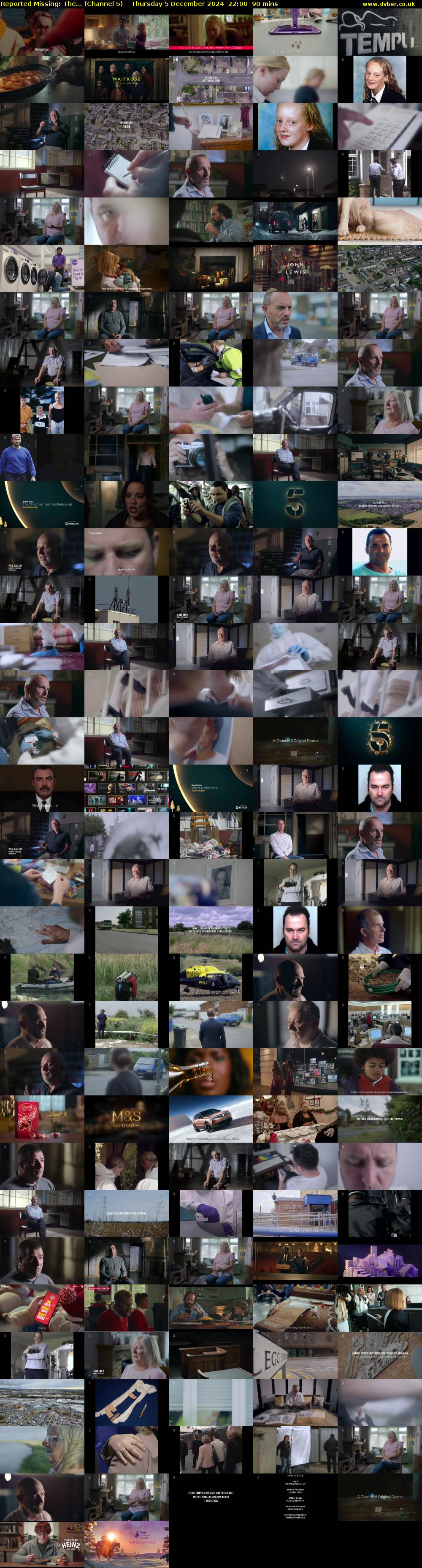 Reported Missing: The... (Channel 5) Thursday 5 December 2024 22:00 - 23:30