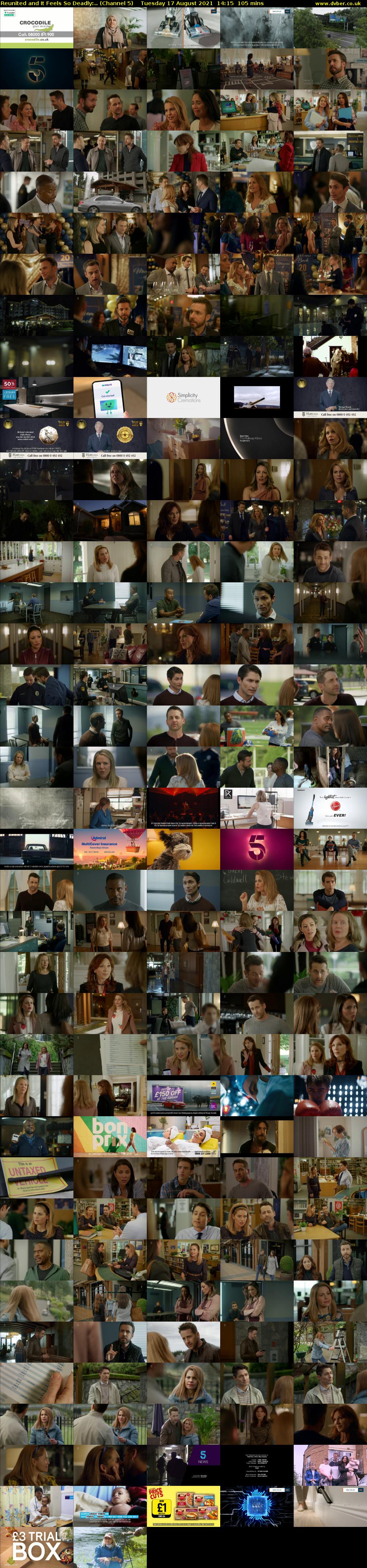Reunited and It Feels So Deadly:.. (Channel 5) Tuesday 17 August 2021 14:15 - 16:00