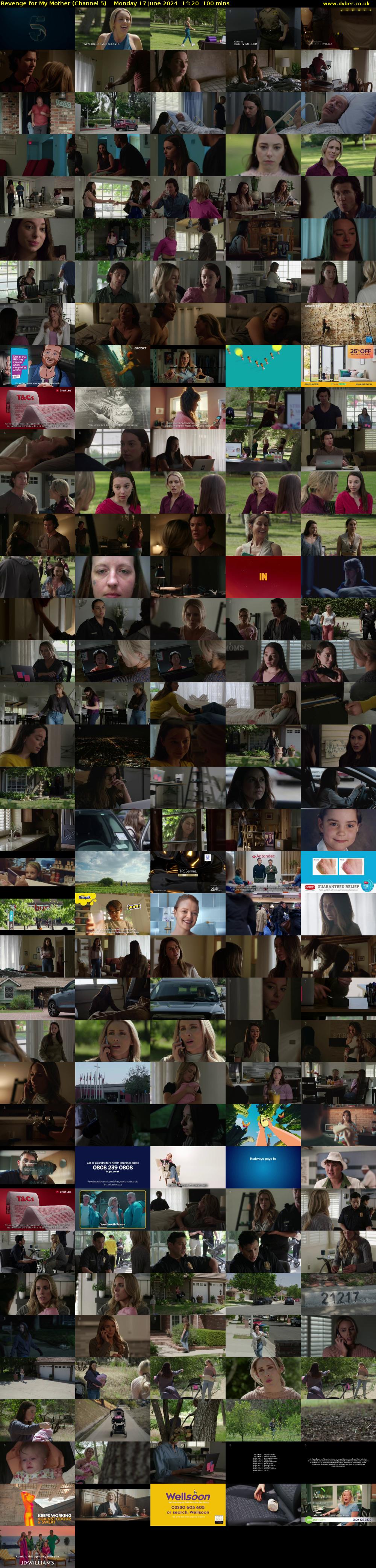 Revenge For My Mother (Channel 5) Monday 17 June 2024 14:20 - 16:00