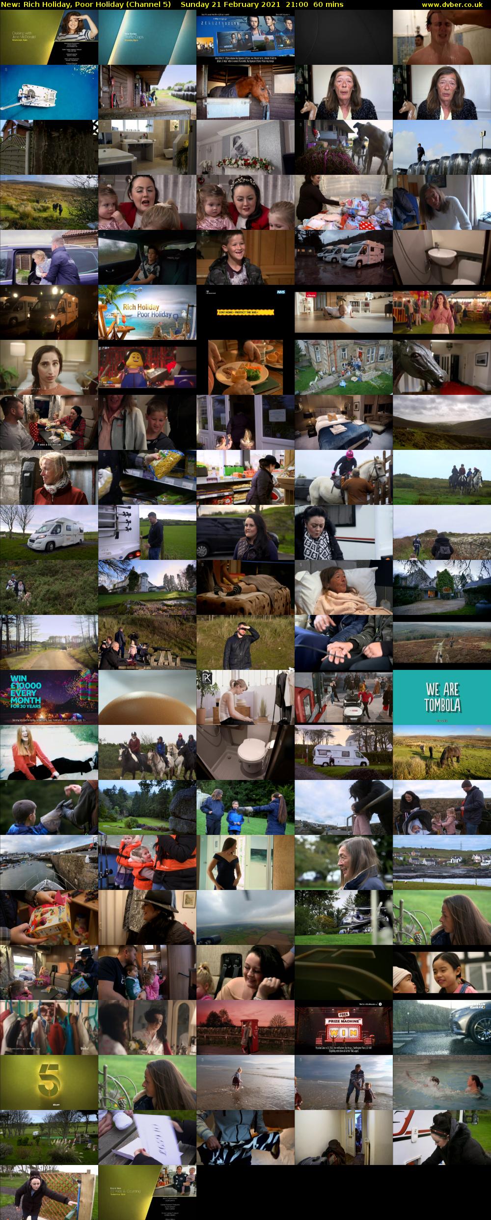 Rich Holiday, Poor Holiday (Channel 5) Sunday 21 February 2021 21:00 - 22:00