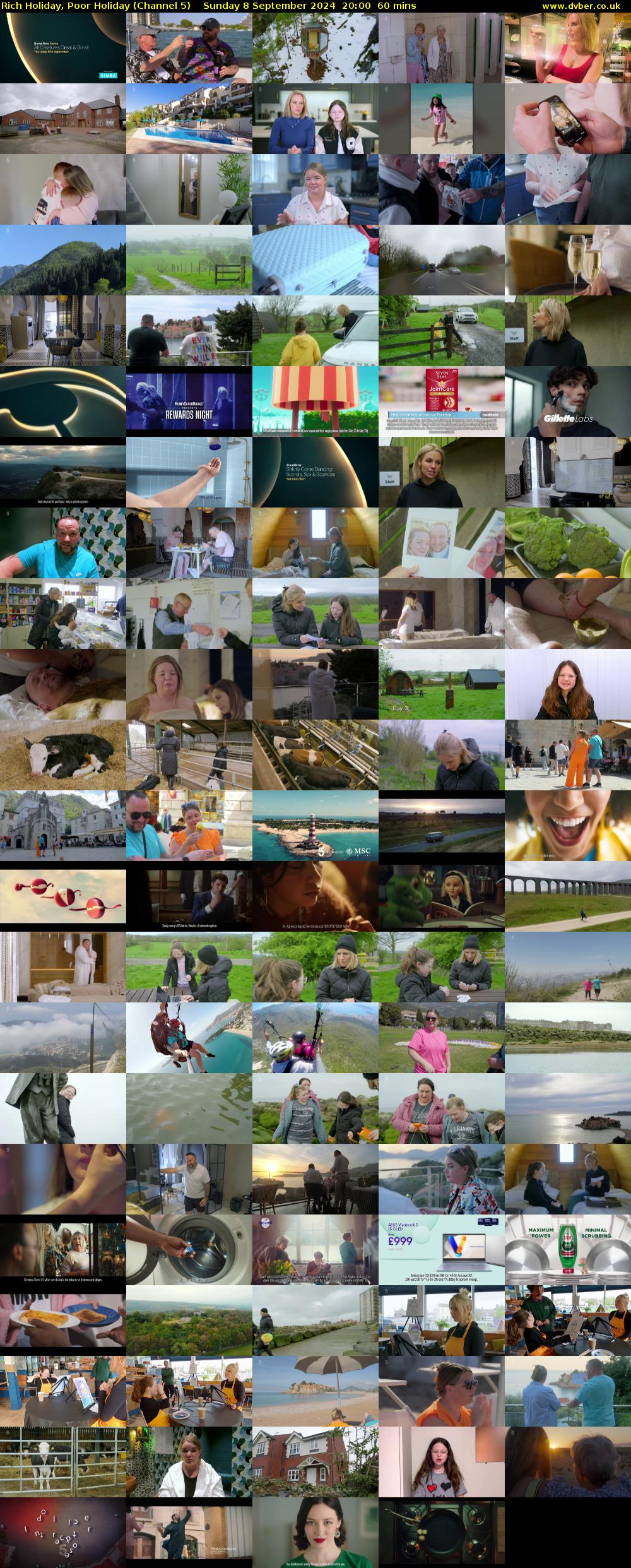 Rich Holiday, Poor Holiday (Channel 5) Sunday 8 September 2024 20:00 - 21:00