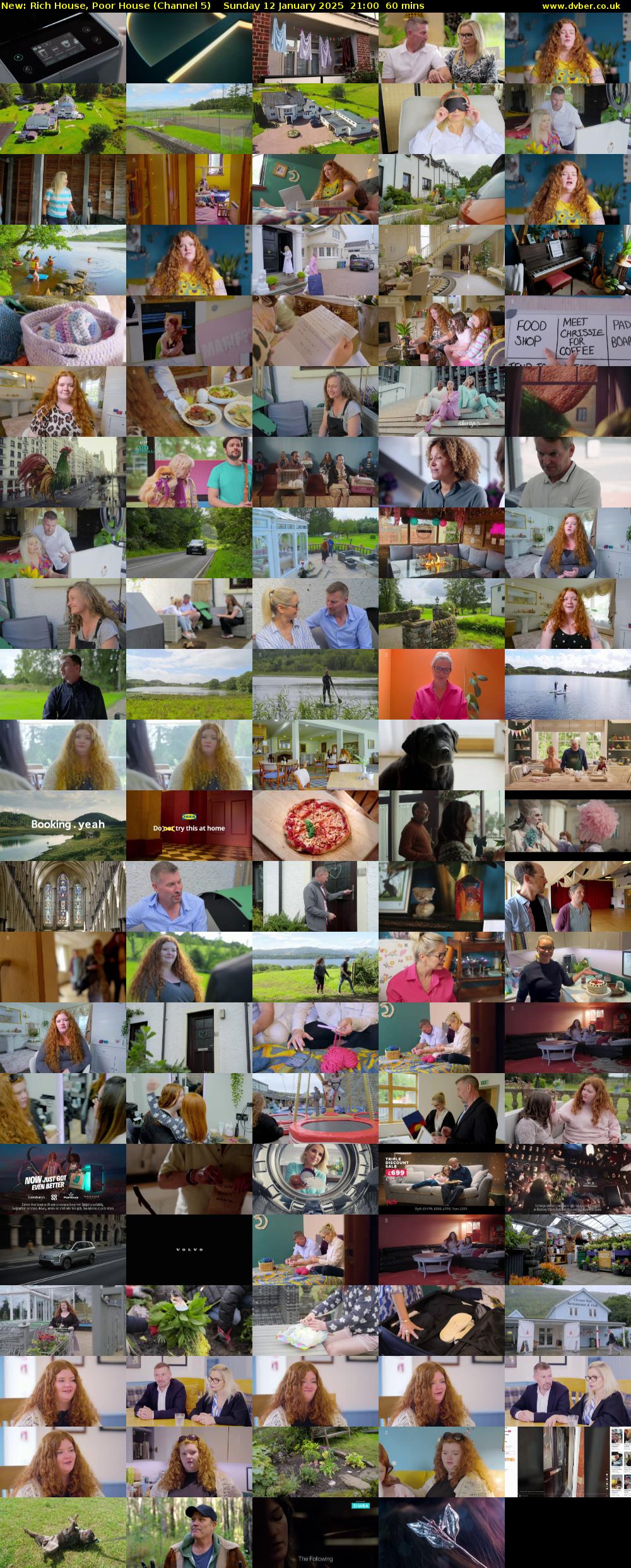 Rich House, Poor House (Channel 5) Sunday 12 January 2025 21:00 - 22:00