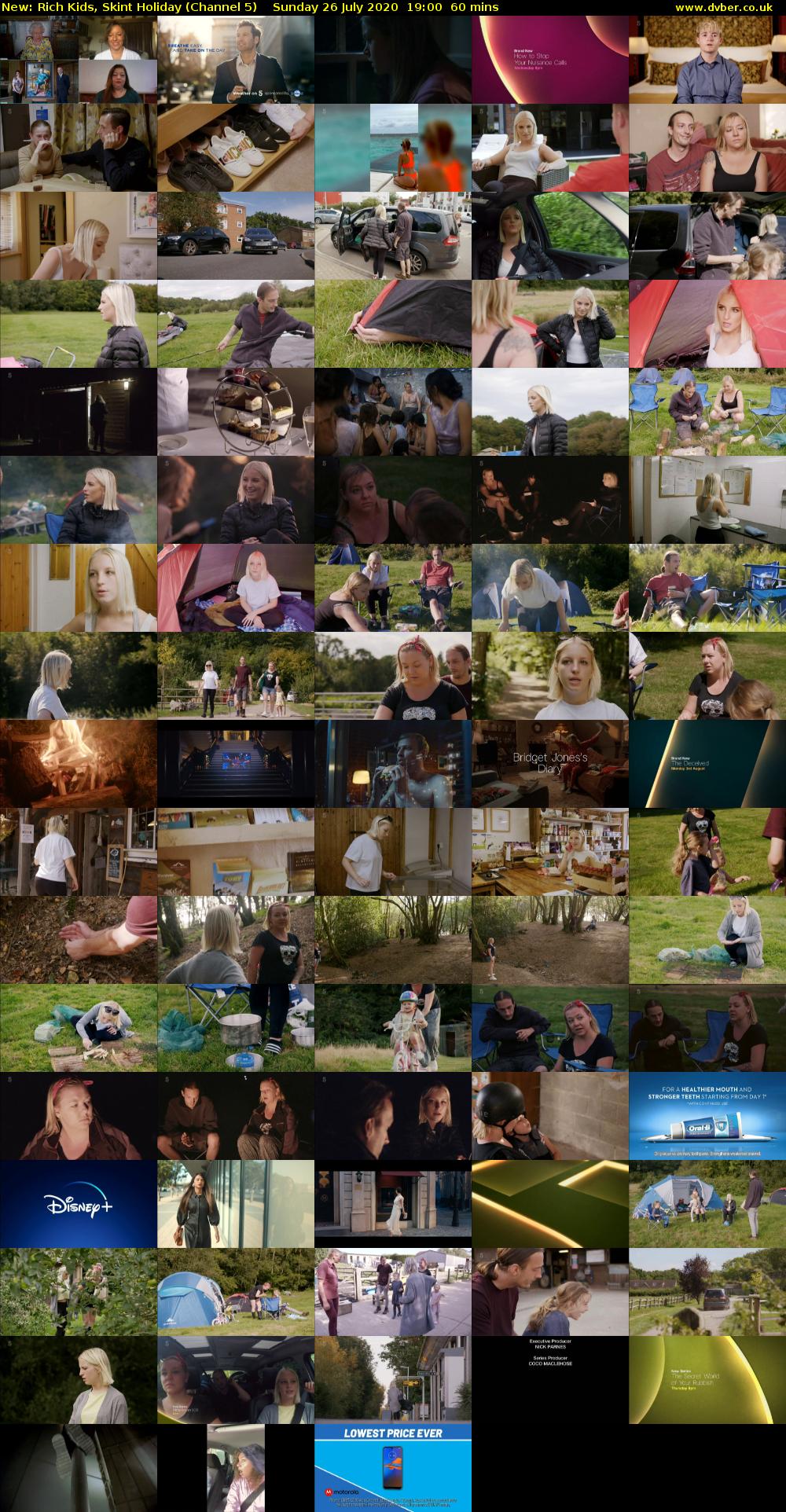 Rich Kids, Skint Holiday (Channel 5) Sunday 26 July 2020 19:00 - 20:00