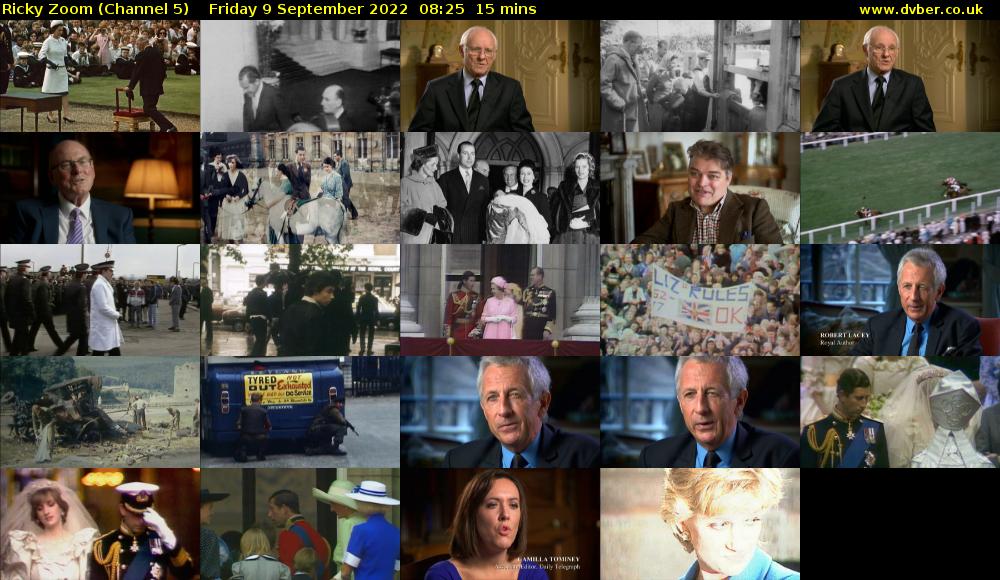 Ricky Zoom (Channel 5) Friday 9 September 2022 08:25 - 08:40