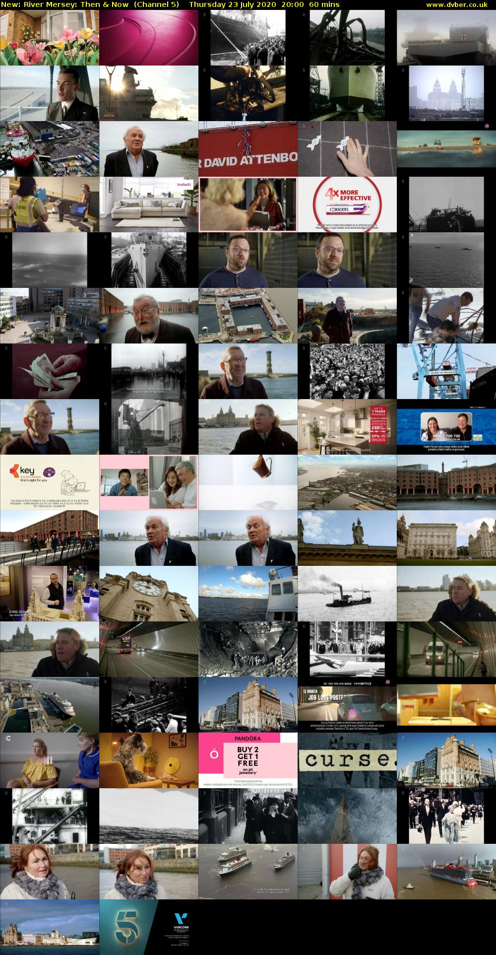 River Mersey: Then & Now (Channel 5) Thursday 23 July 2020 20:00 - 21:00